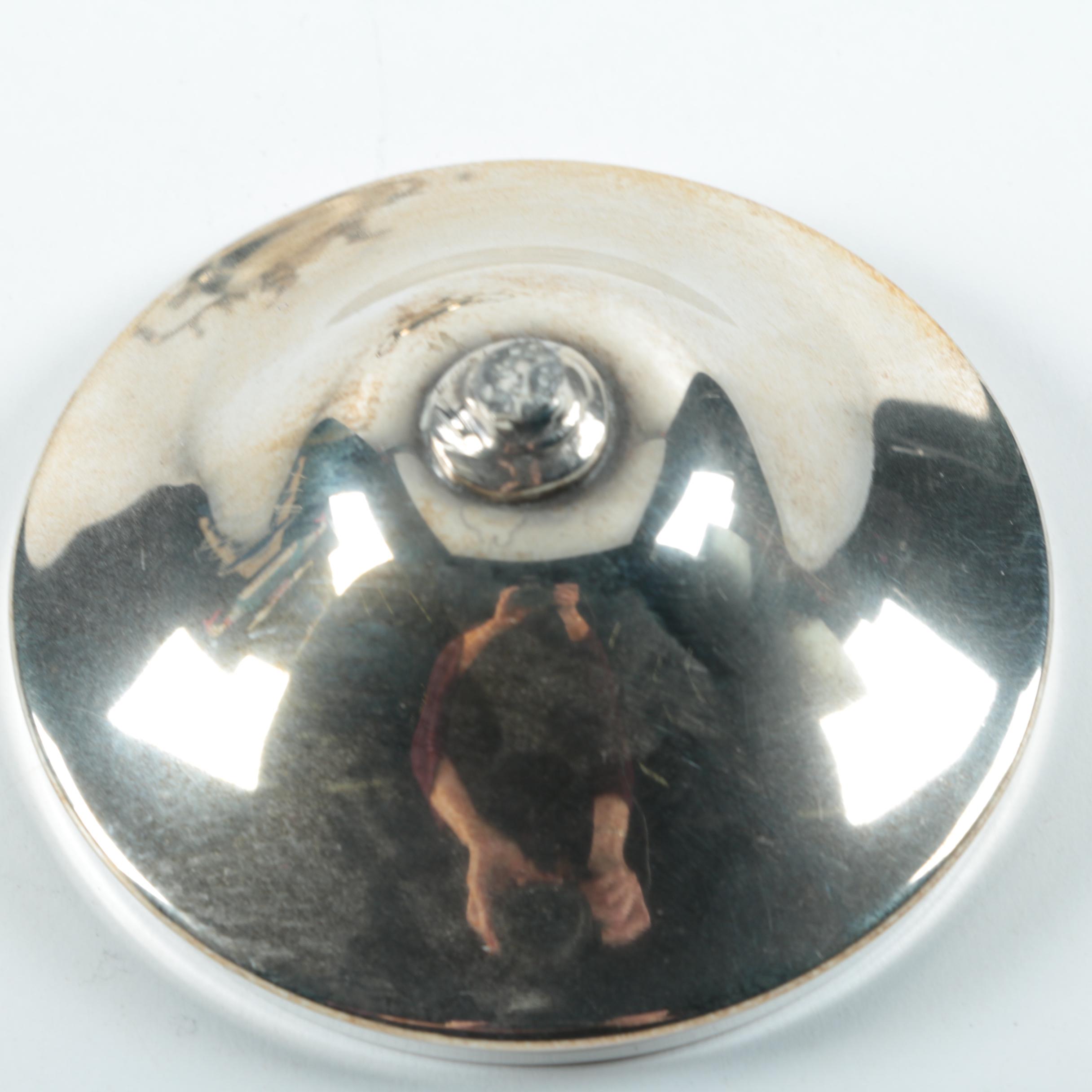 Birmingham Silver Co. Silver Plate Coffee and Tea Service with Tray