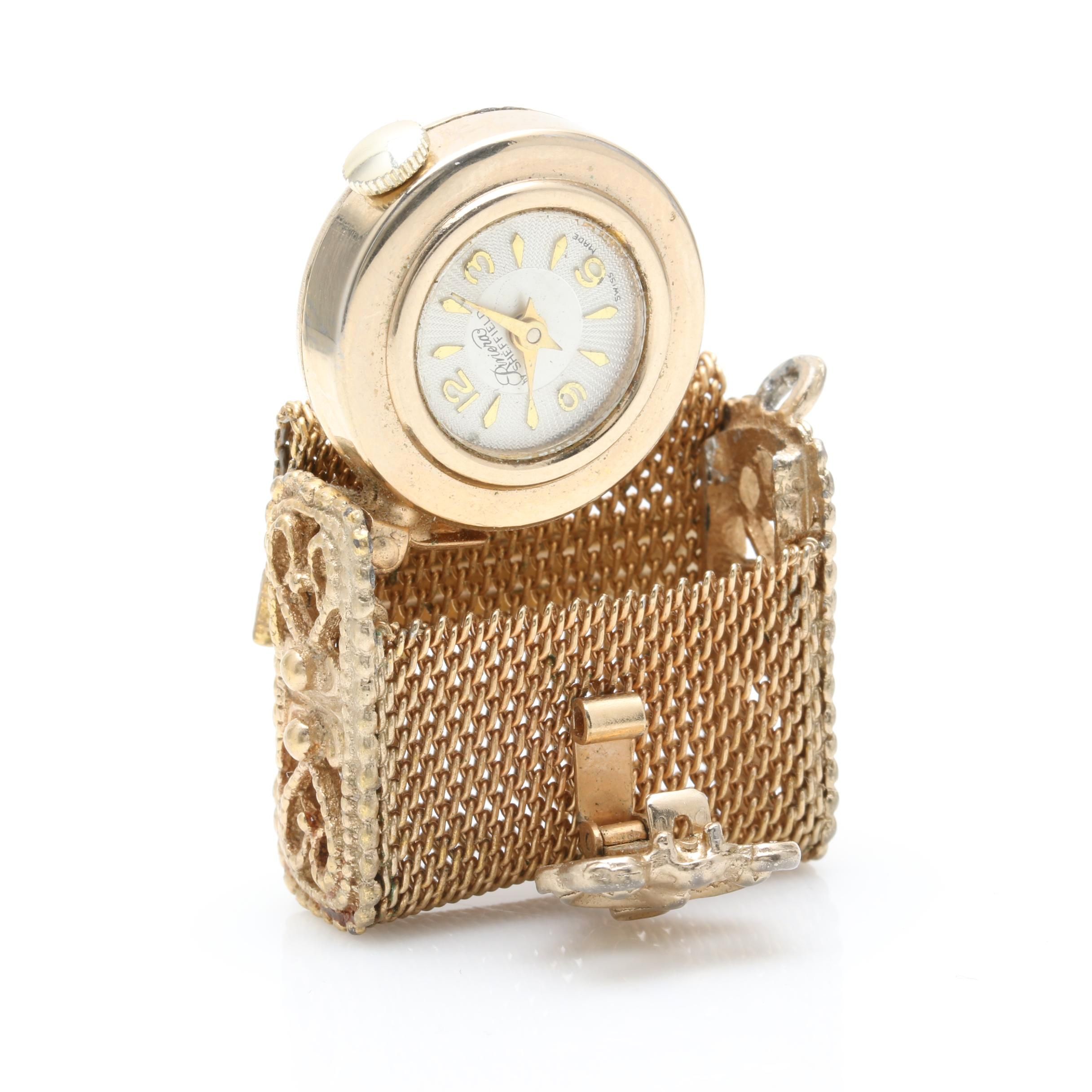 Vintage Riviera by Sheffield Novelty Purse Watch