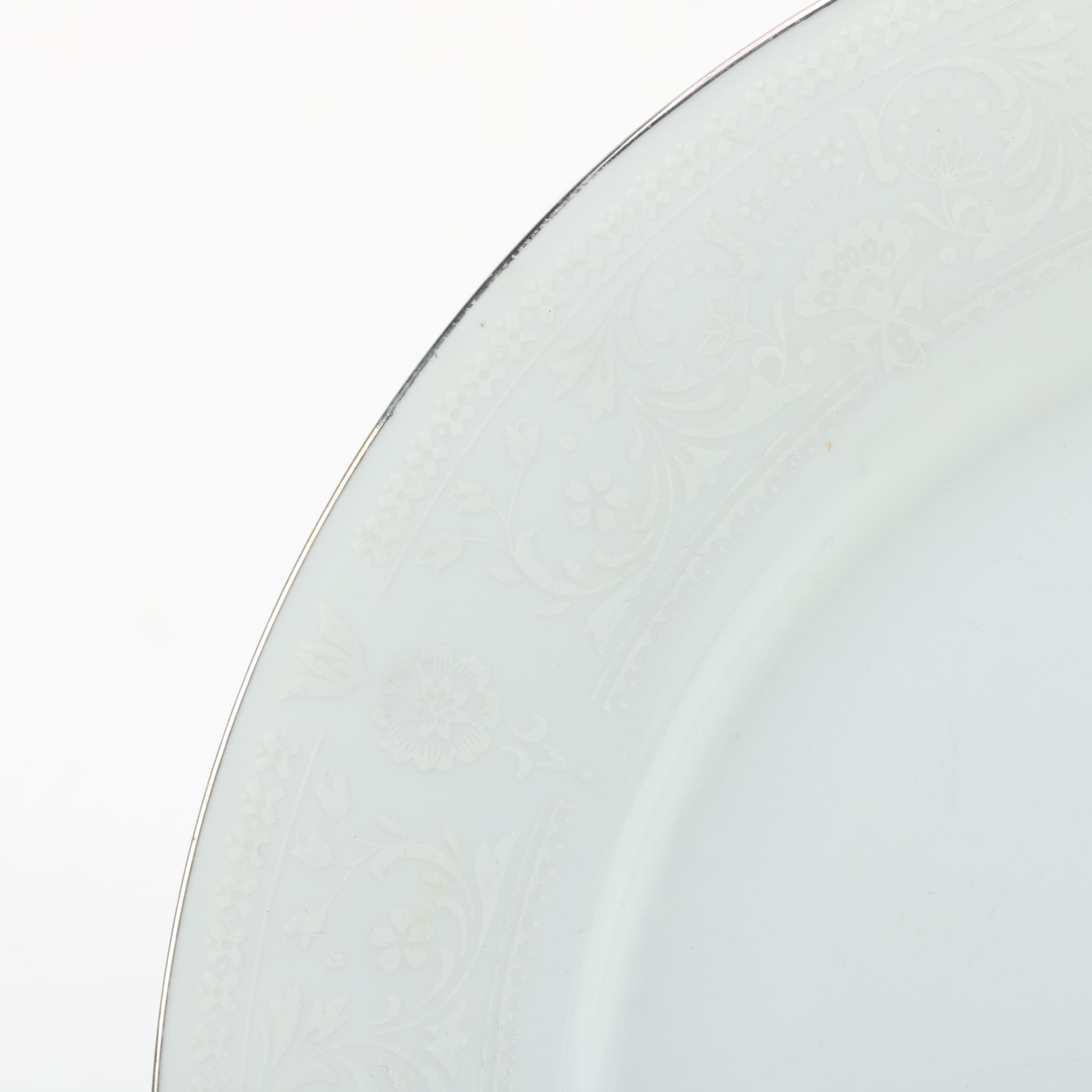 Dynasty Porcelain Tableware with Silver Rims
