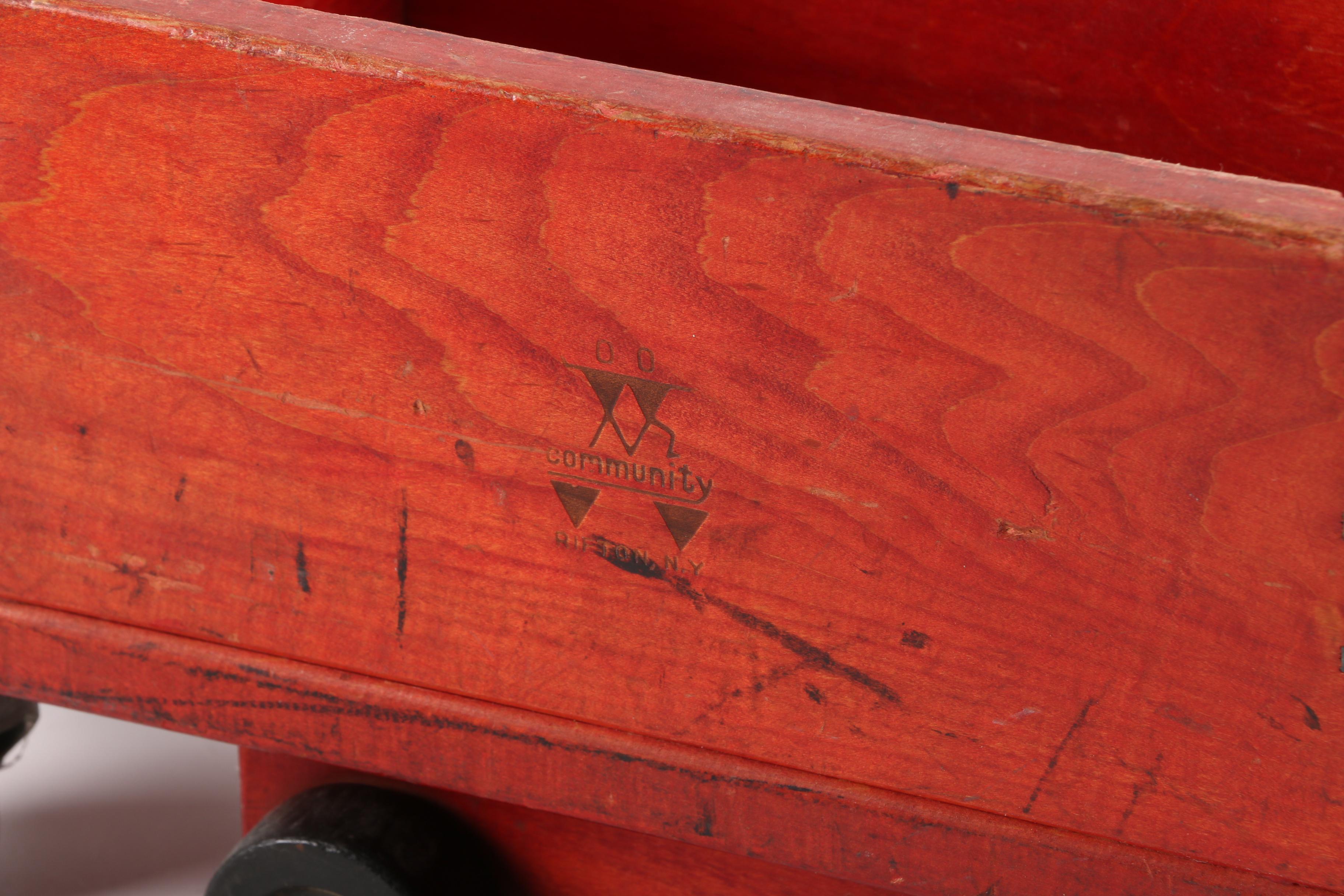 Vintage Wooden Truck by Community Playthings