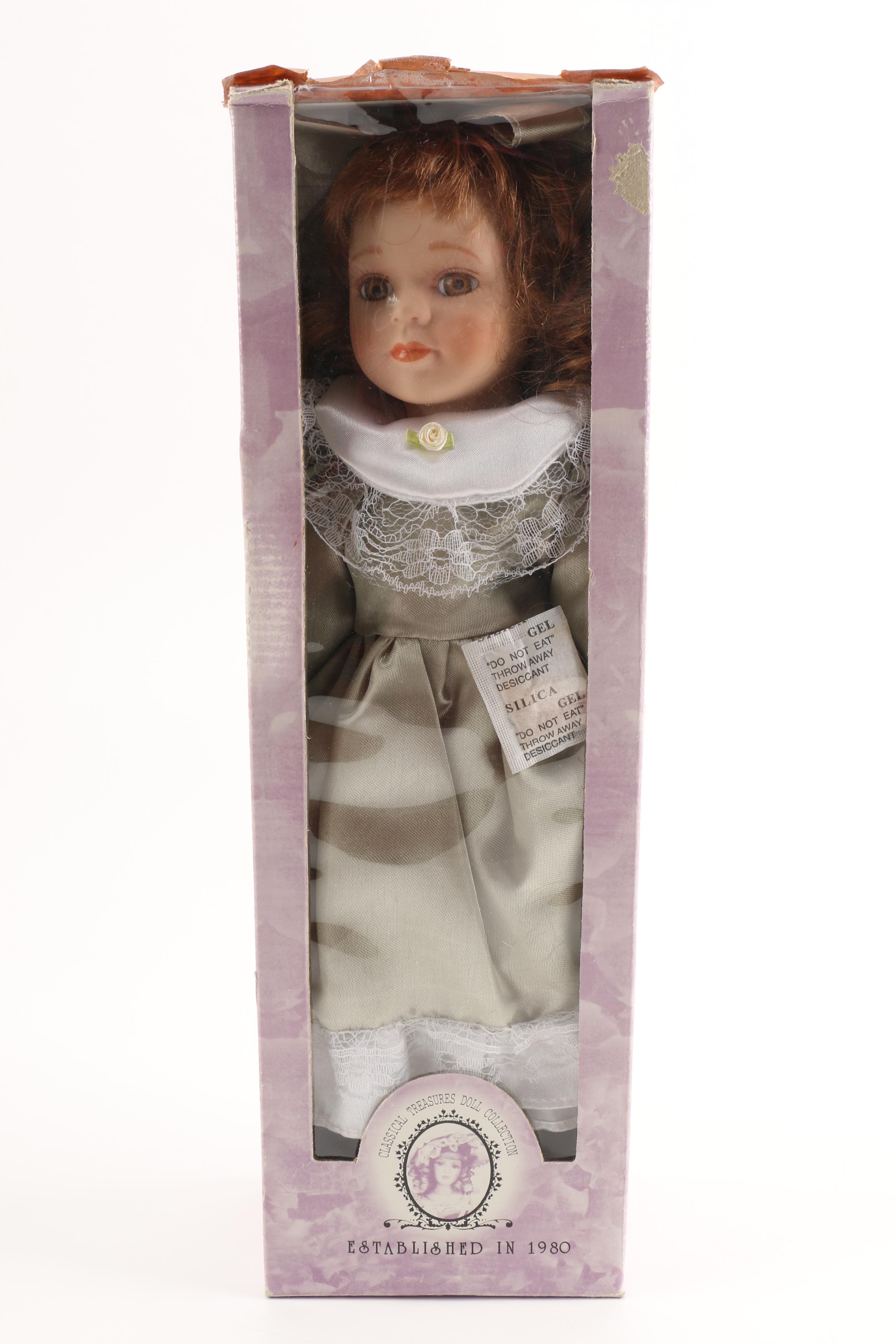Ozark Mountain and Classical Treasures Porcelain Dolls