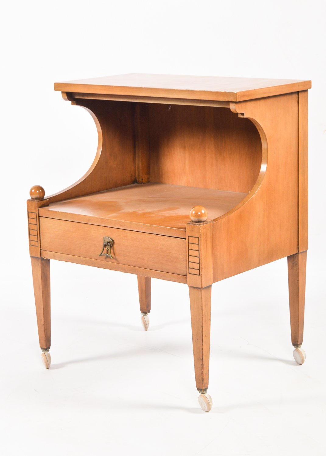 "The Lancia" Nightstand by Kent-Coffey