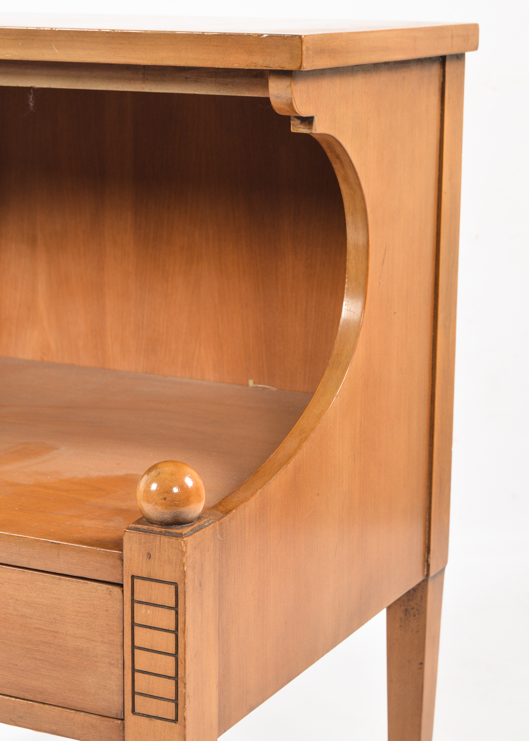 "The Lancia" Nightstand by Kent-Coffey