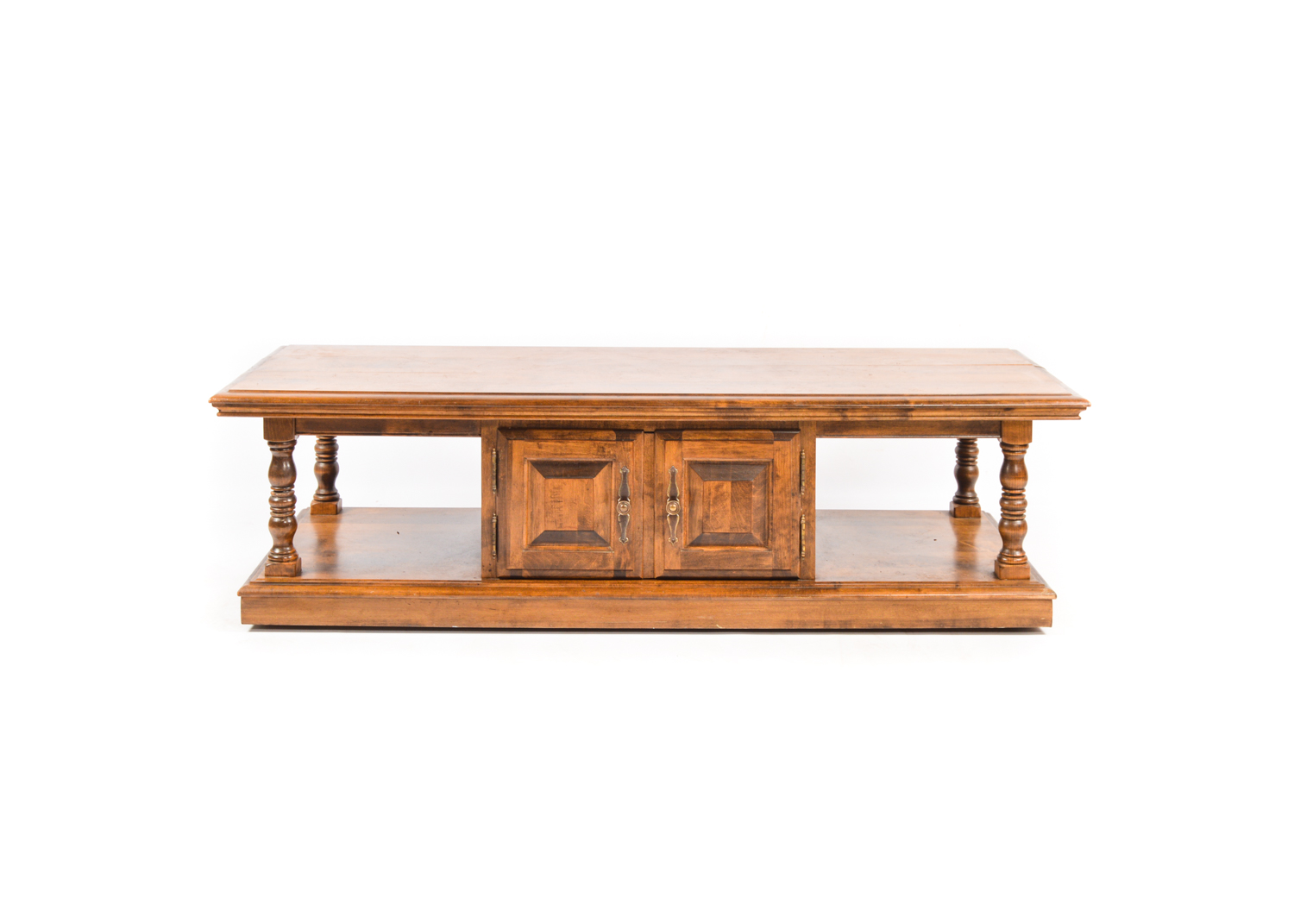 Vintage Heywood Wakefield Coffee Table on Casters