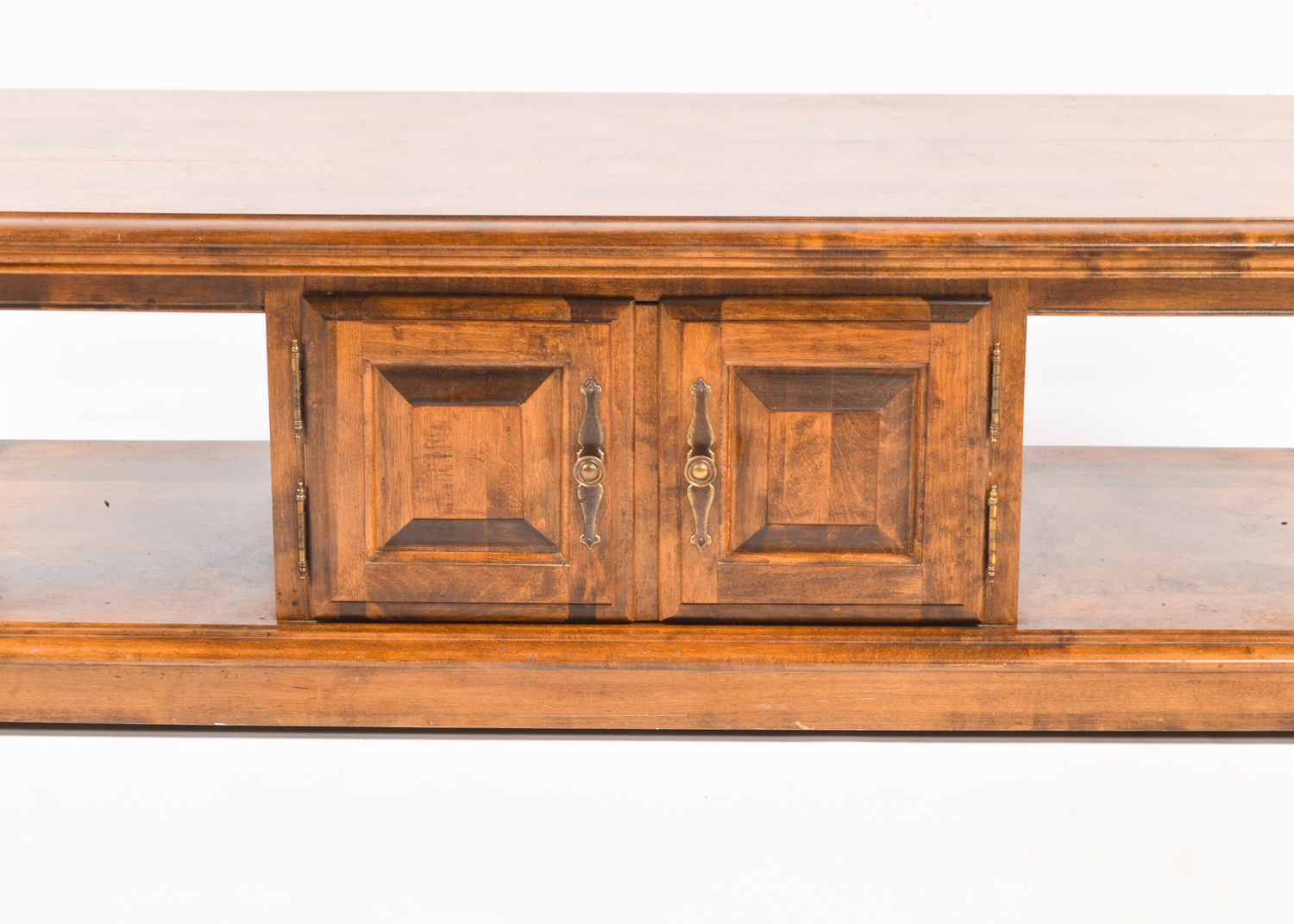 Vintage Heywood Wakefield Coffee Table on Casters