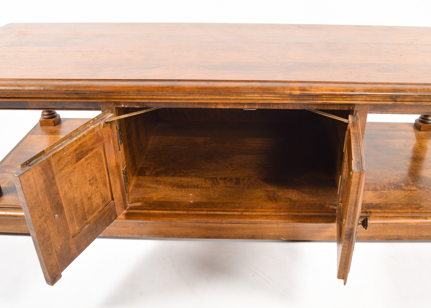 Vintage Heywood Wakefield Coffee Table on Casters