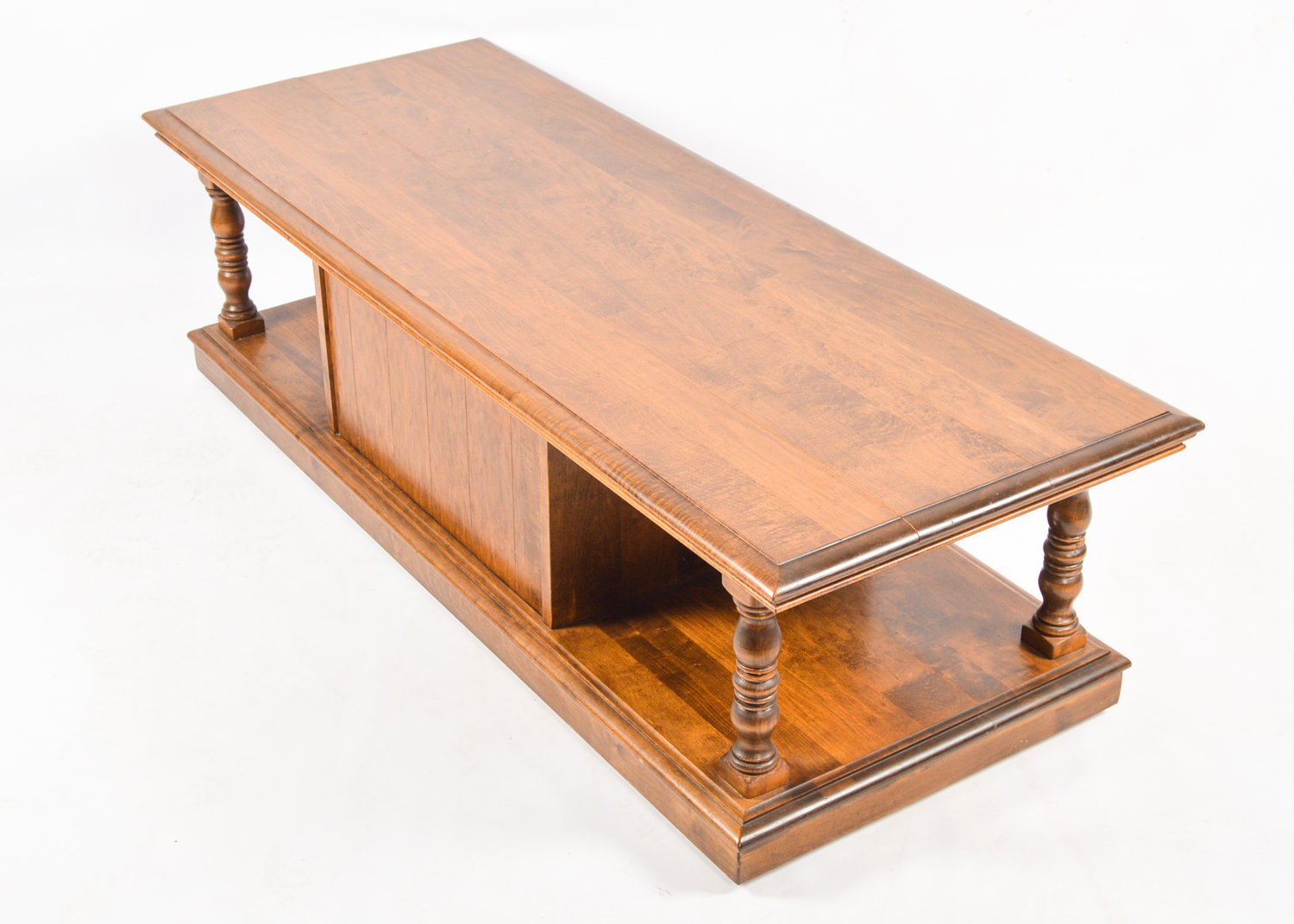 Vintage Heywood Wakefield Coffee Table on Casters