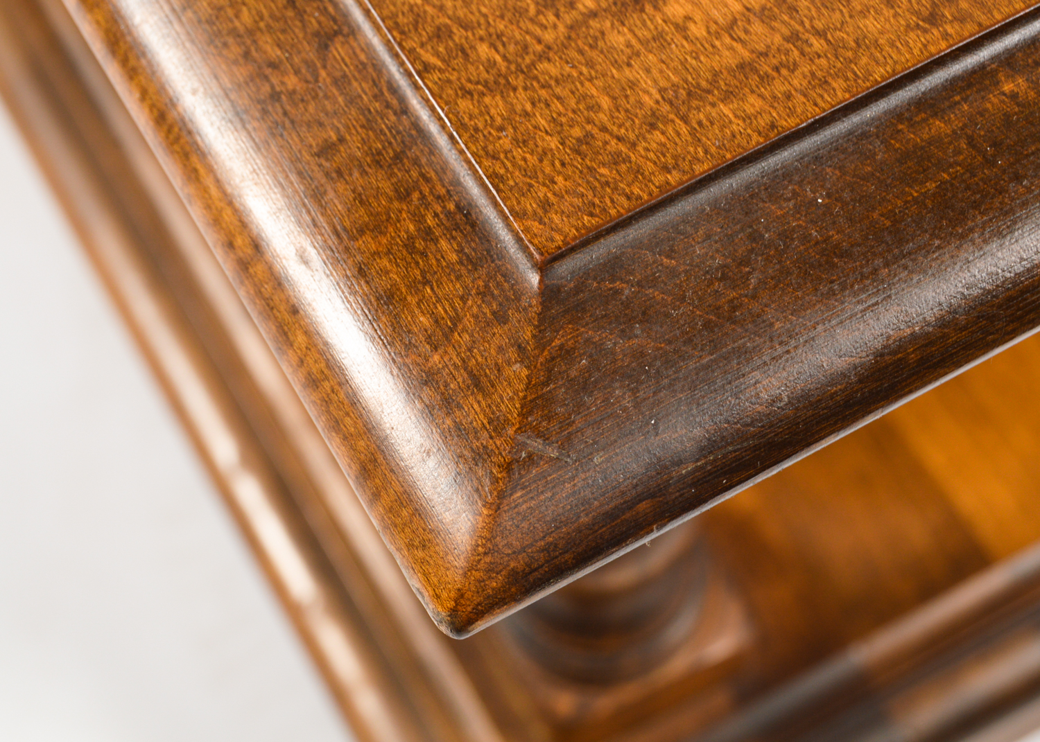 Vintage Heywood Wakefield Coffee Table on Casters