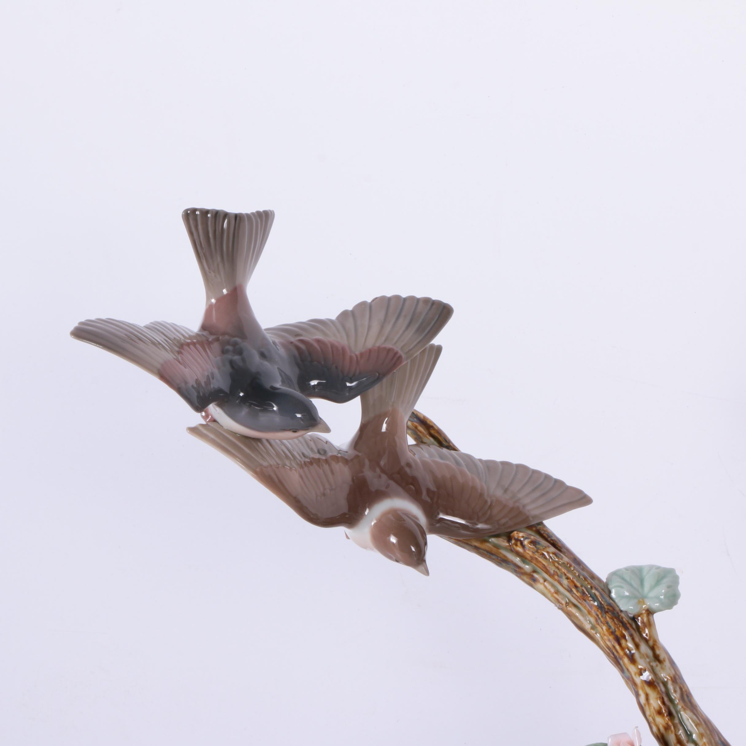 Lladro "Flock of Birds" Porcelain Figurine