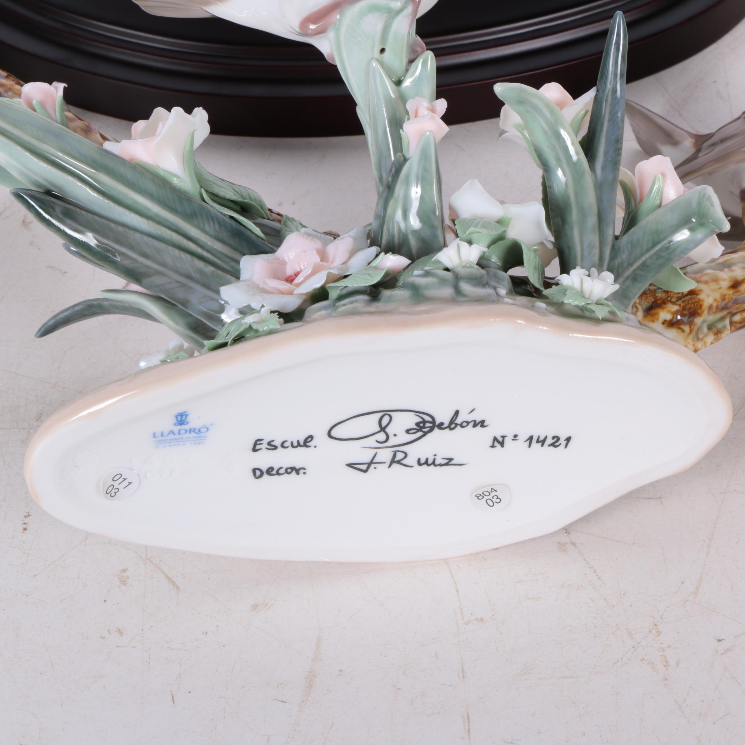 Lladro "Flock of Birds" Porcelain Figurine