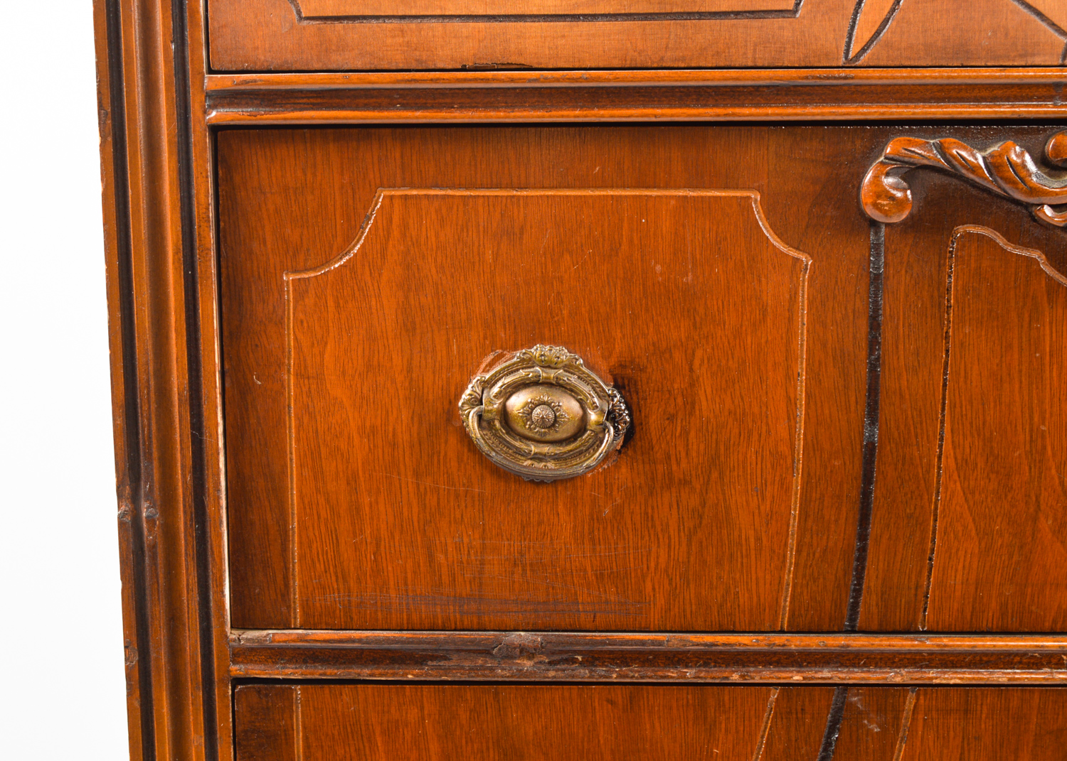 Vintage Art Nouveau Style Dresser