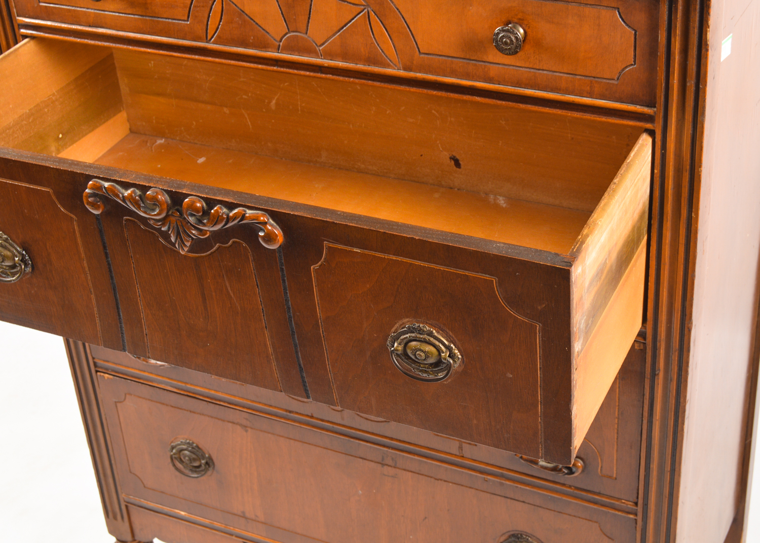 Vintage Art Nouveau Style Dresser