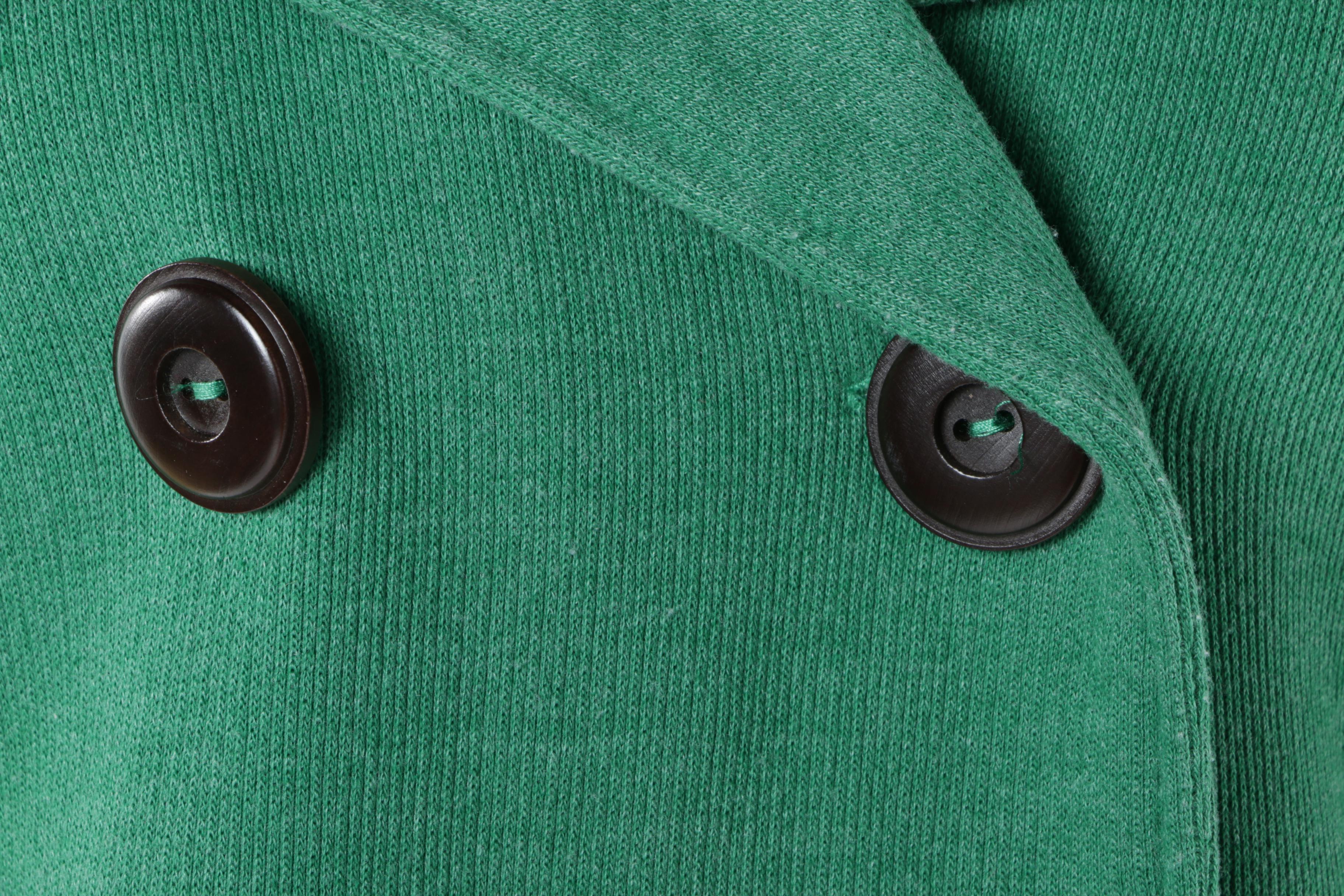 J. Jill Embroidered Velveteen Coat and Billabong Green Double-Breasted Jacket