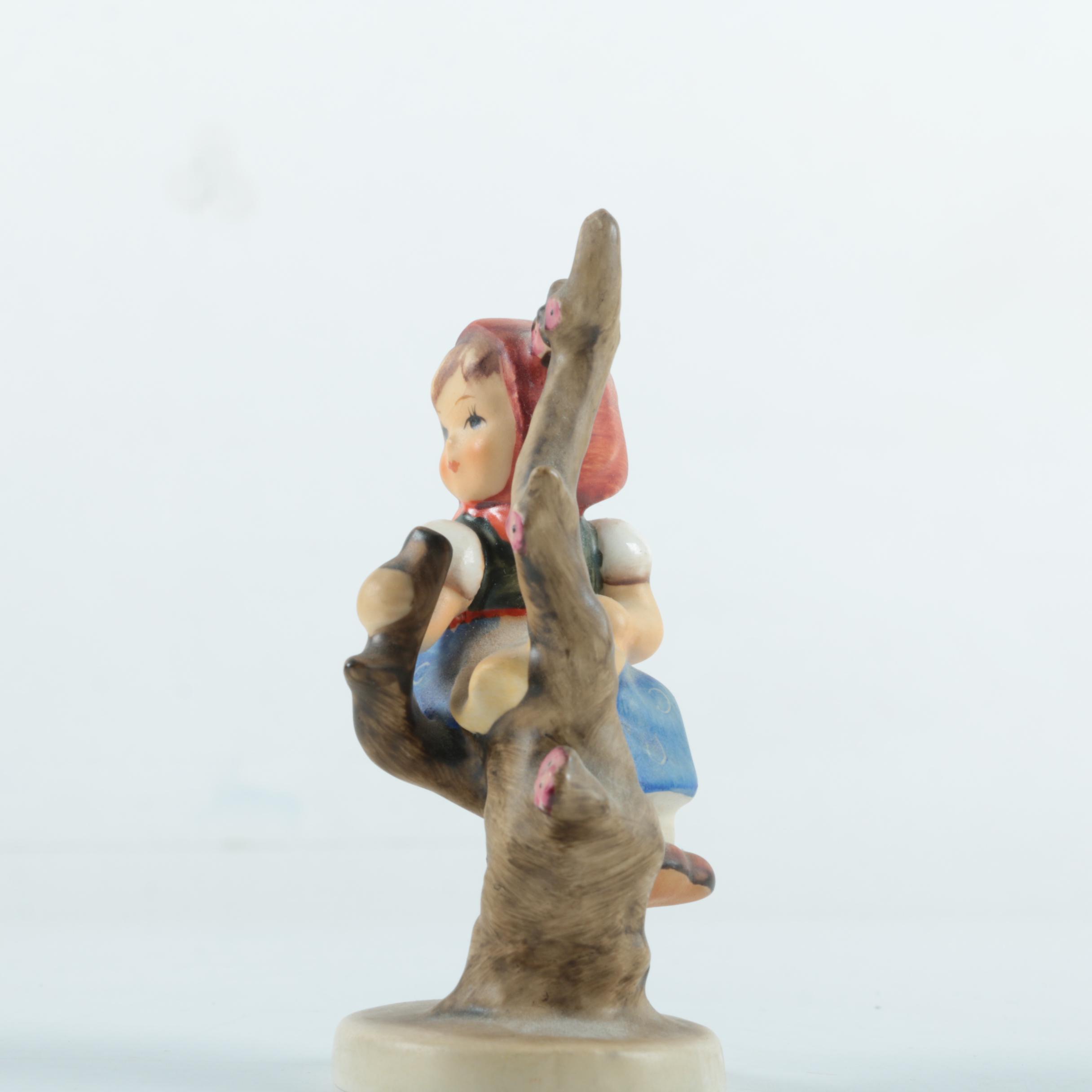 Hummel "Apple Tree Girl" and "Apple Tree Boy" Figurines