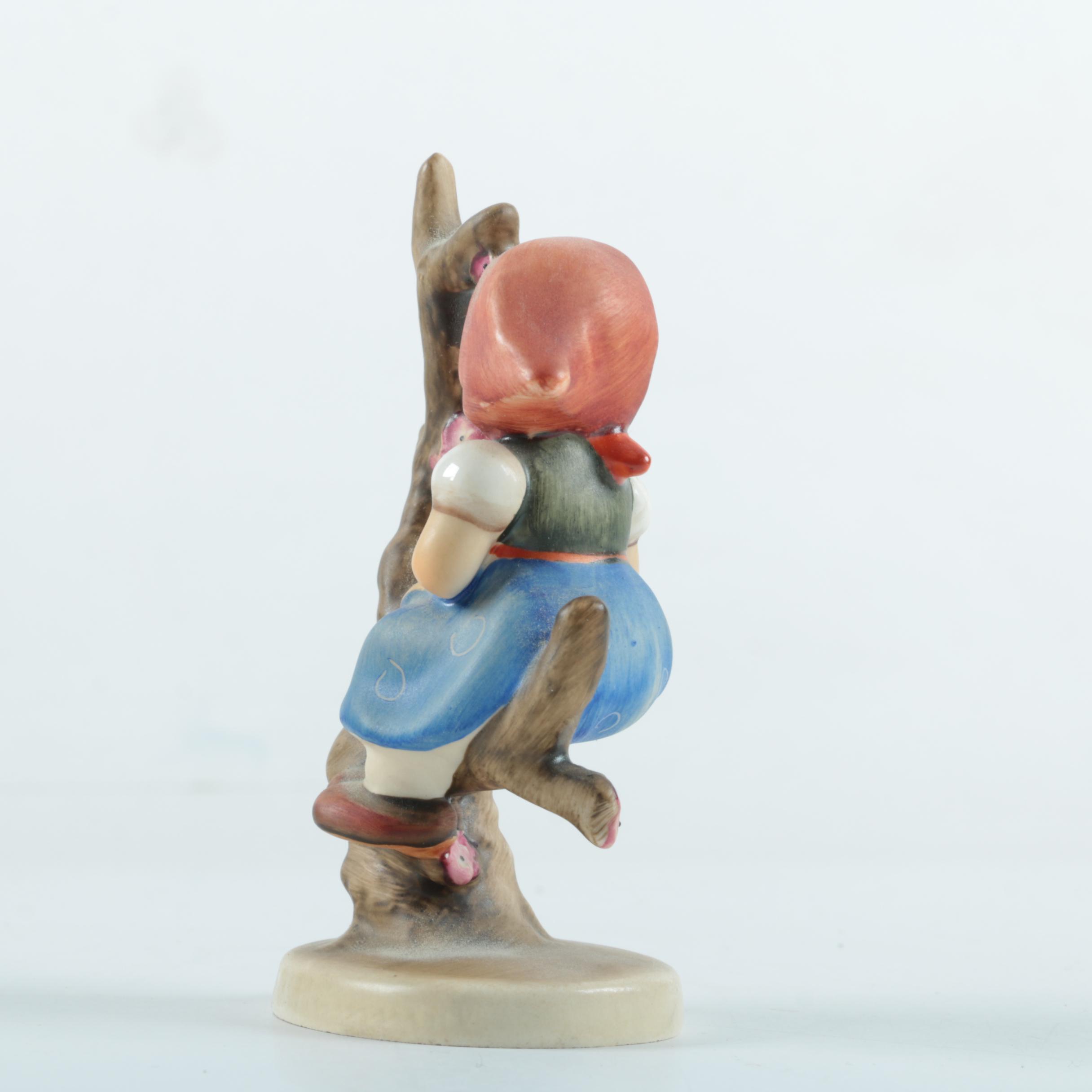 Hummel "Apple Tree Girl" and "Apple Tree Boy" Figurines