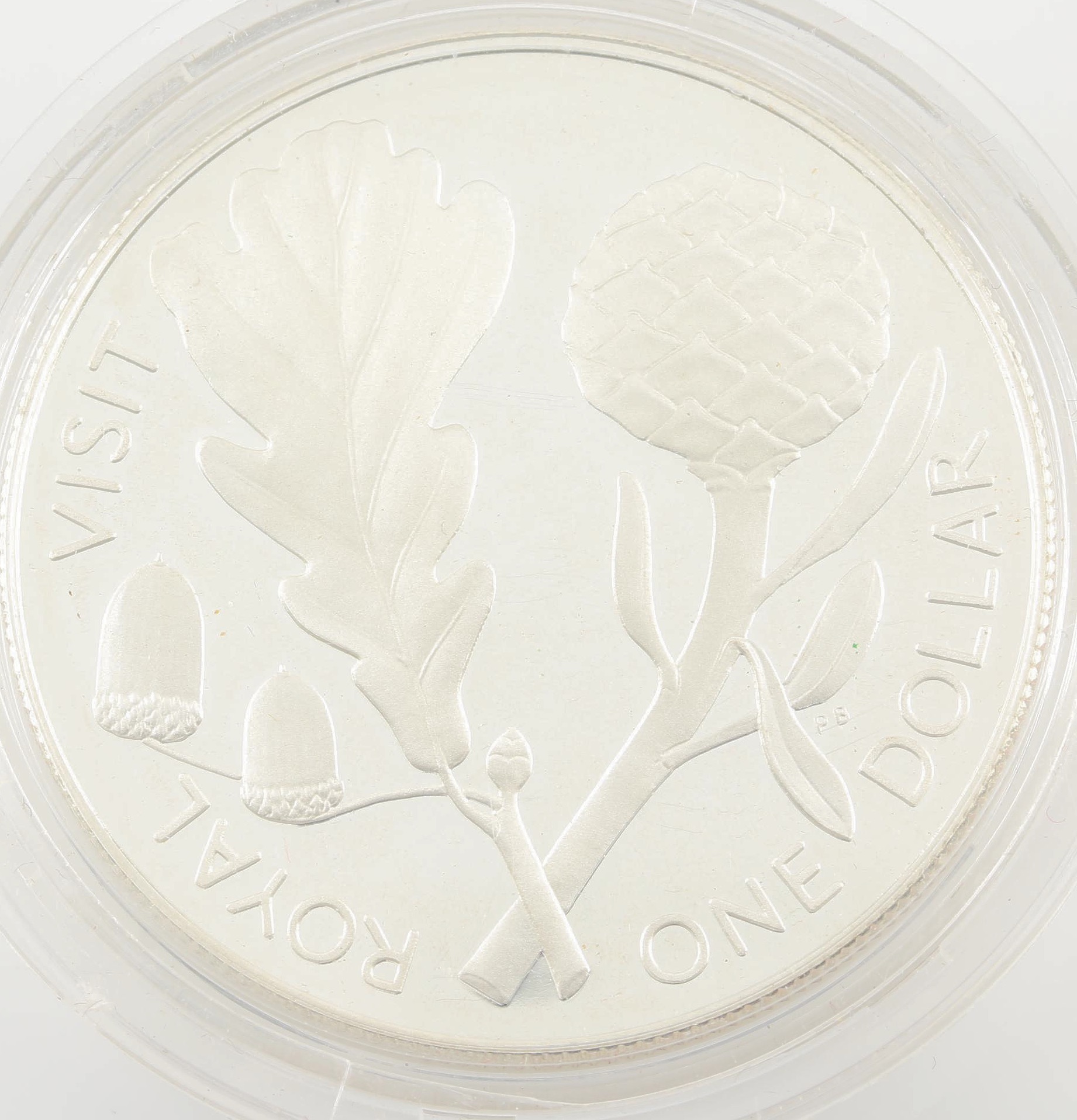 Two Vintage Commemorative Silver Coins from New Zealand