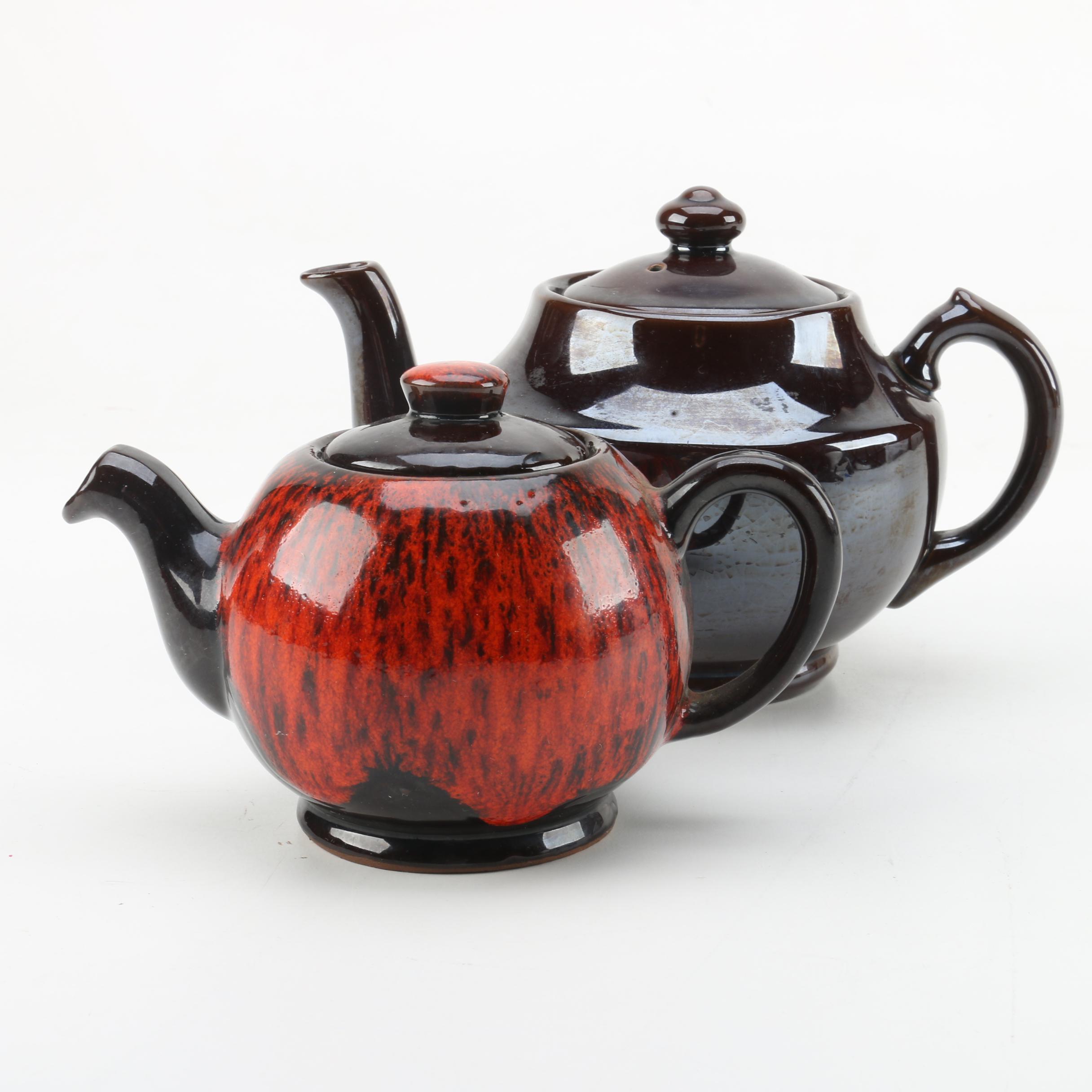 Glazed Ceramic Teapots