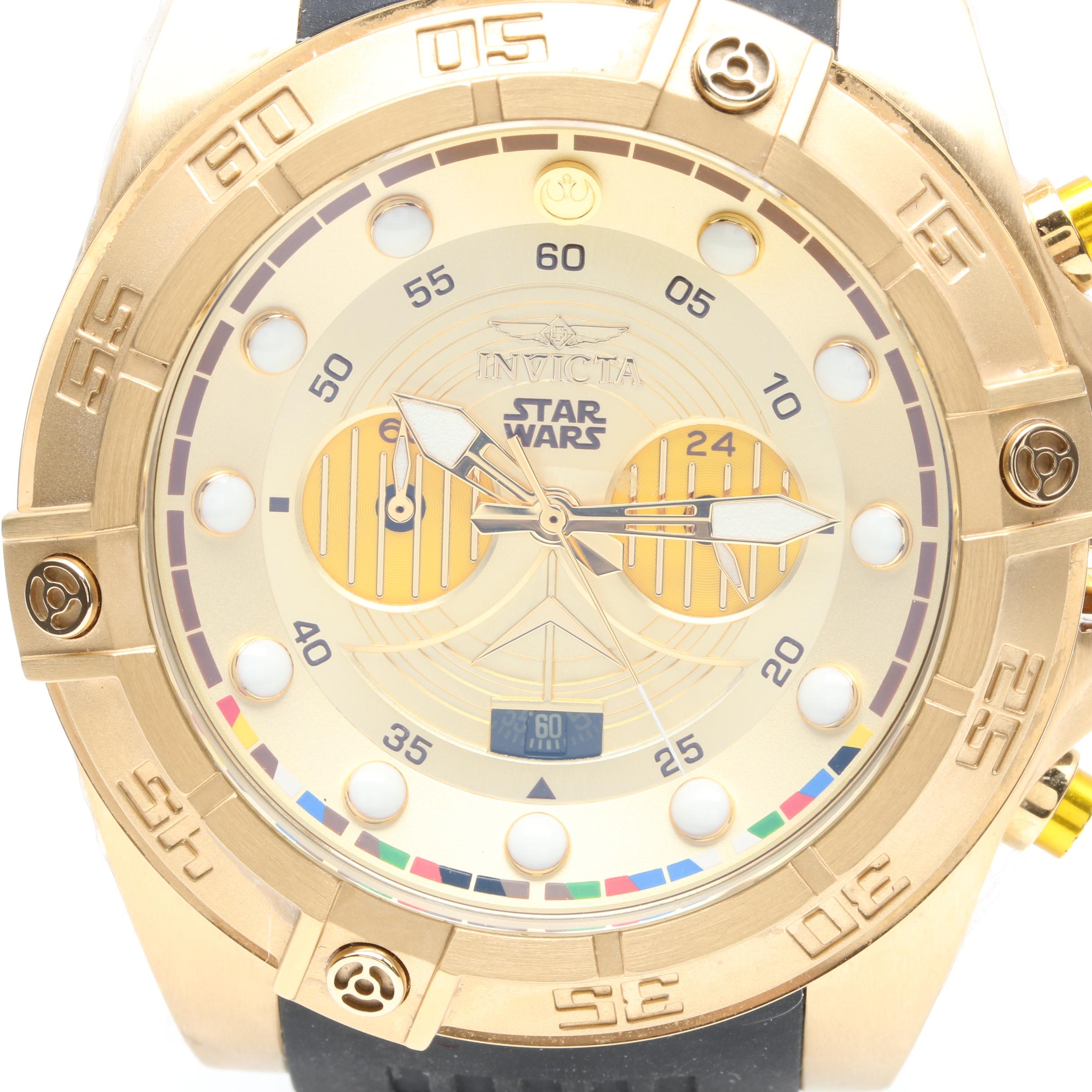 Invicta Star Wars C-3PO Style Watch