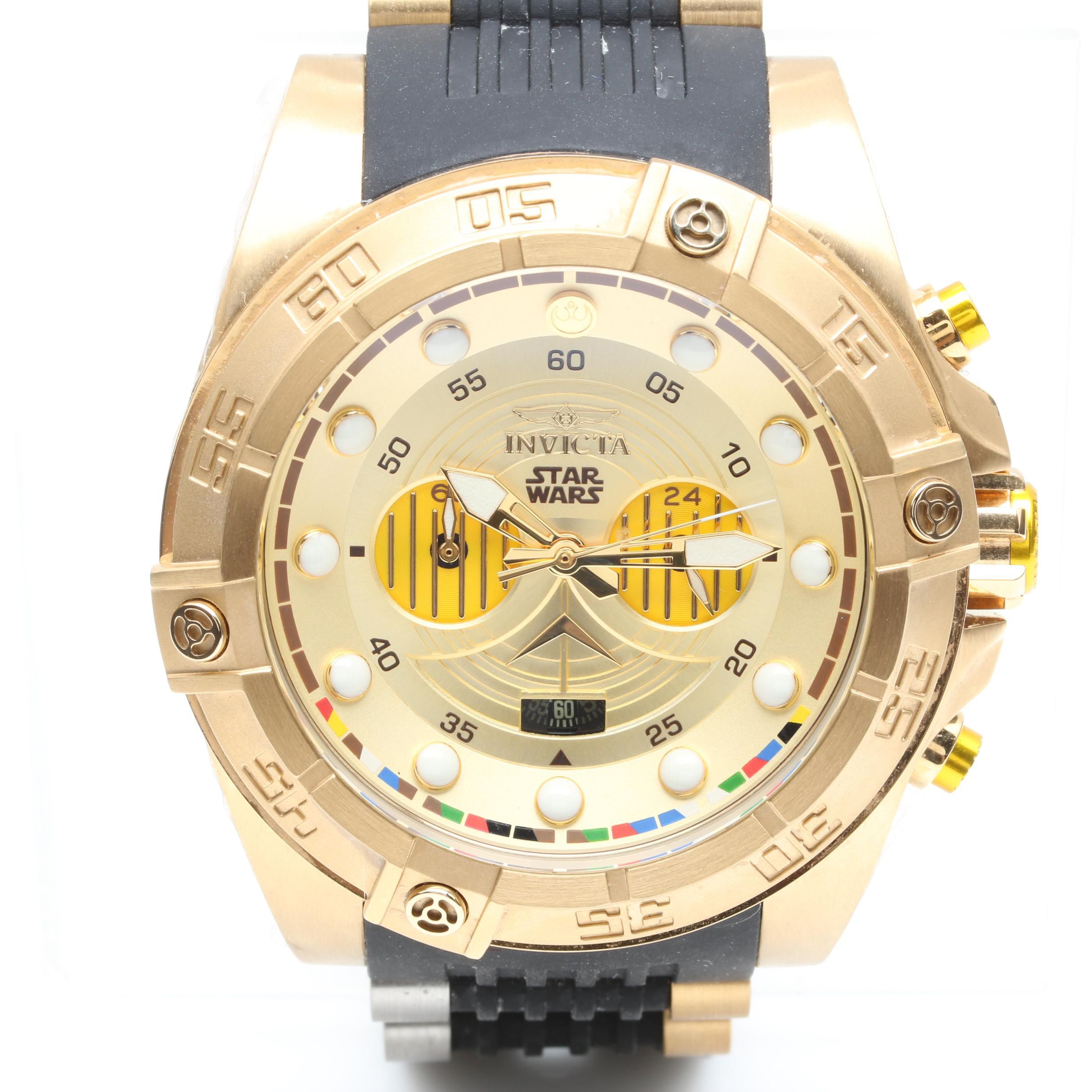 Invicta Star Wars C-3PO Style Watch