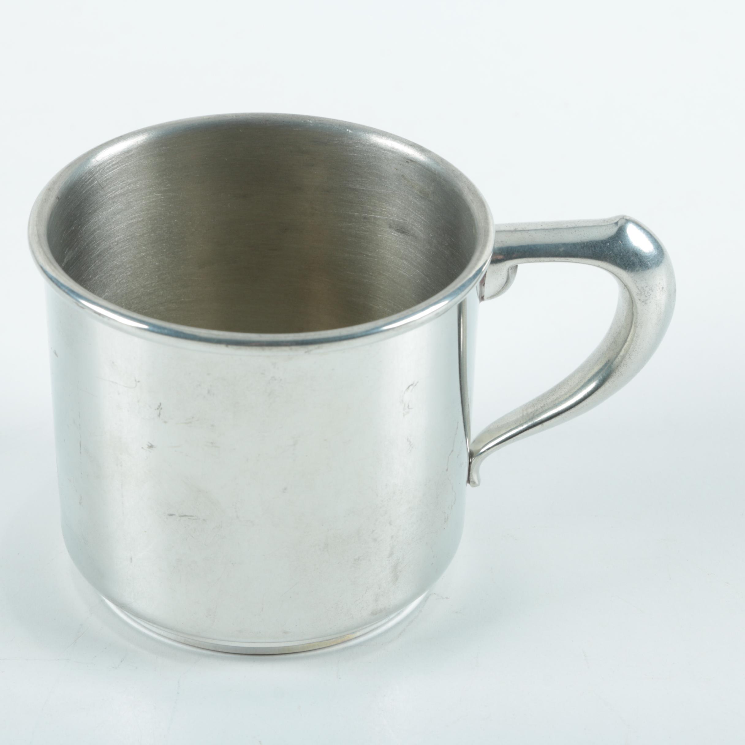 Oneida Silver Plate Baby Mug and Other Decorative Collectibles