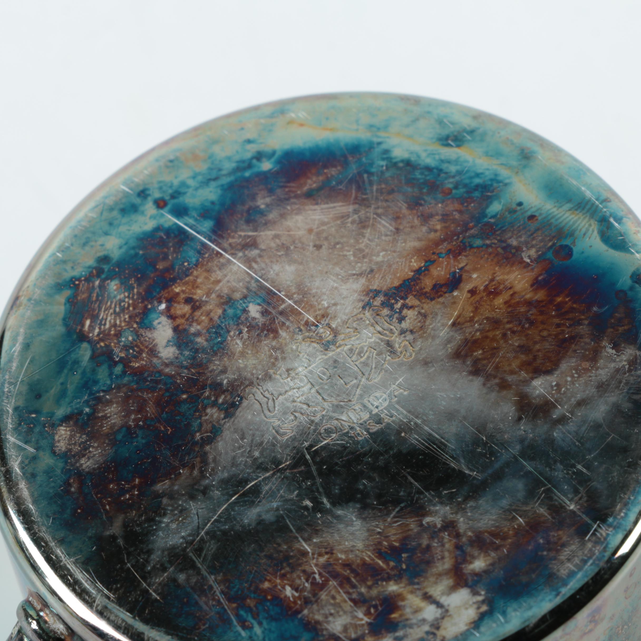 Oneida Silver Plate Baby Mug and Other Decorative Collectibles