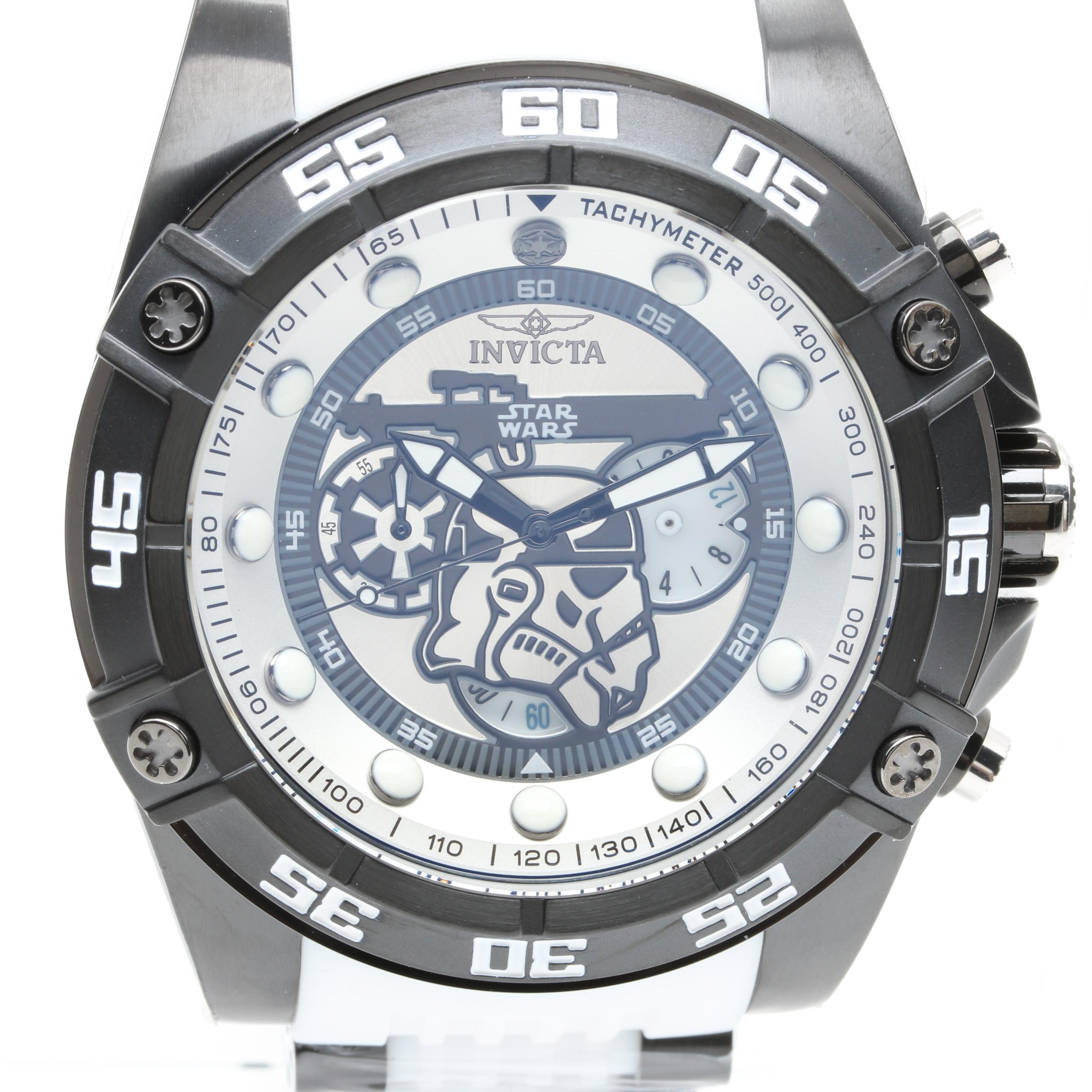 Invicta Star Wars Storm Trooper Stainless Steel Watch
