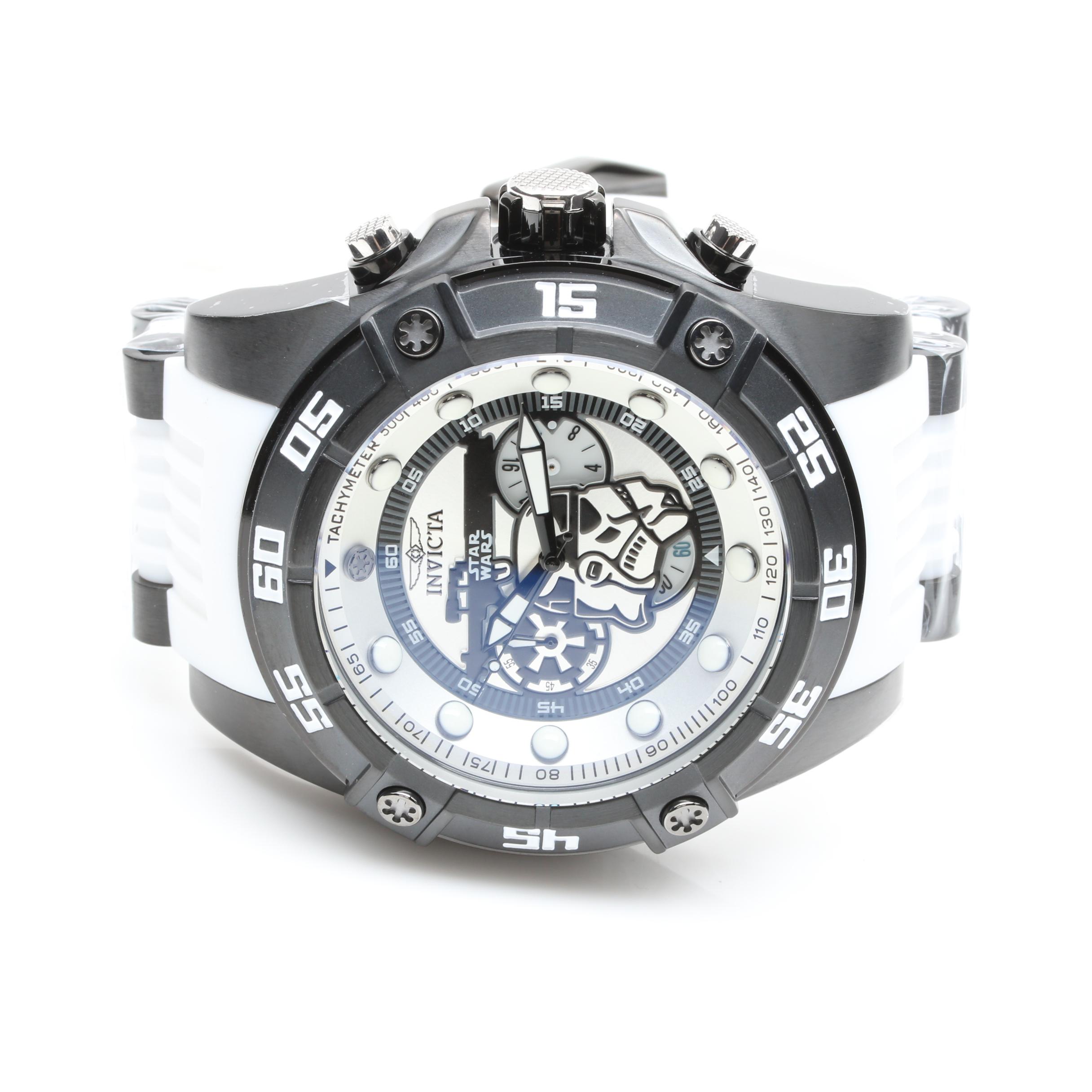 Invicta Star Wars Storm Trooper Stainless Steel Watch