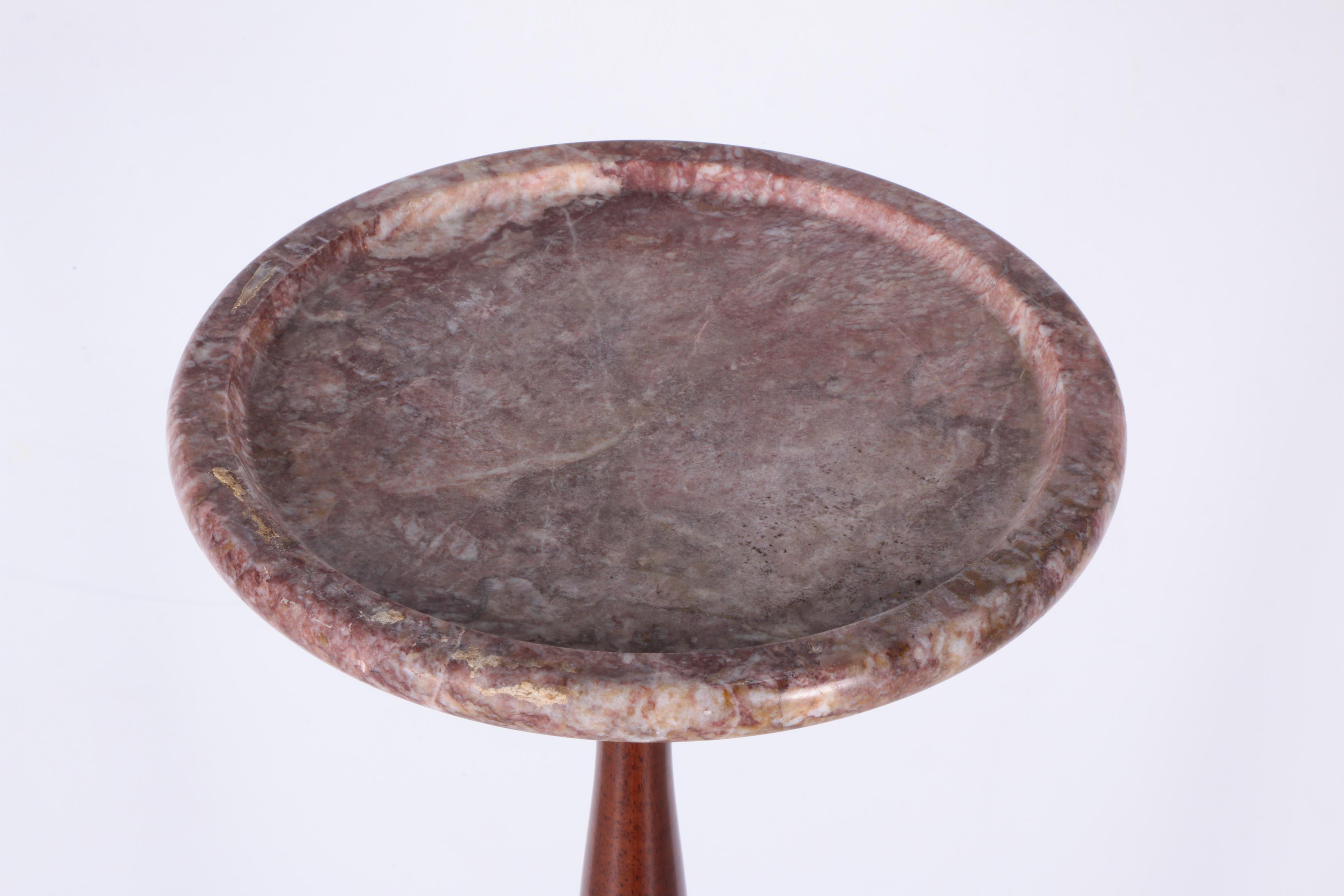 Marble Top Plant Stand