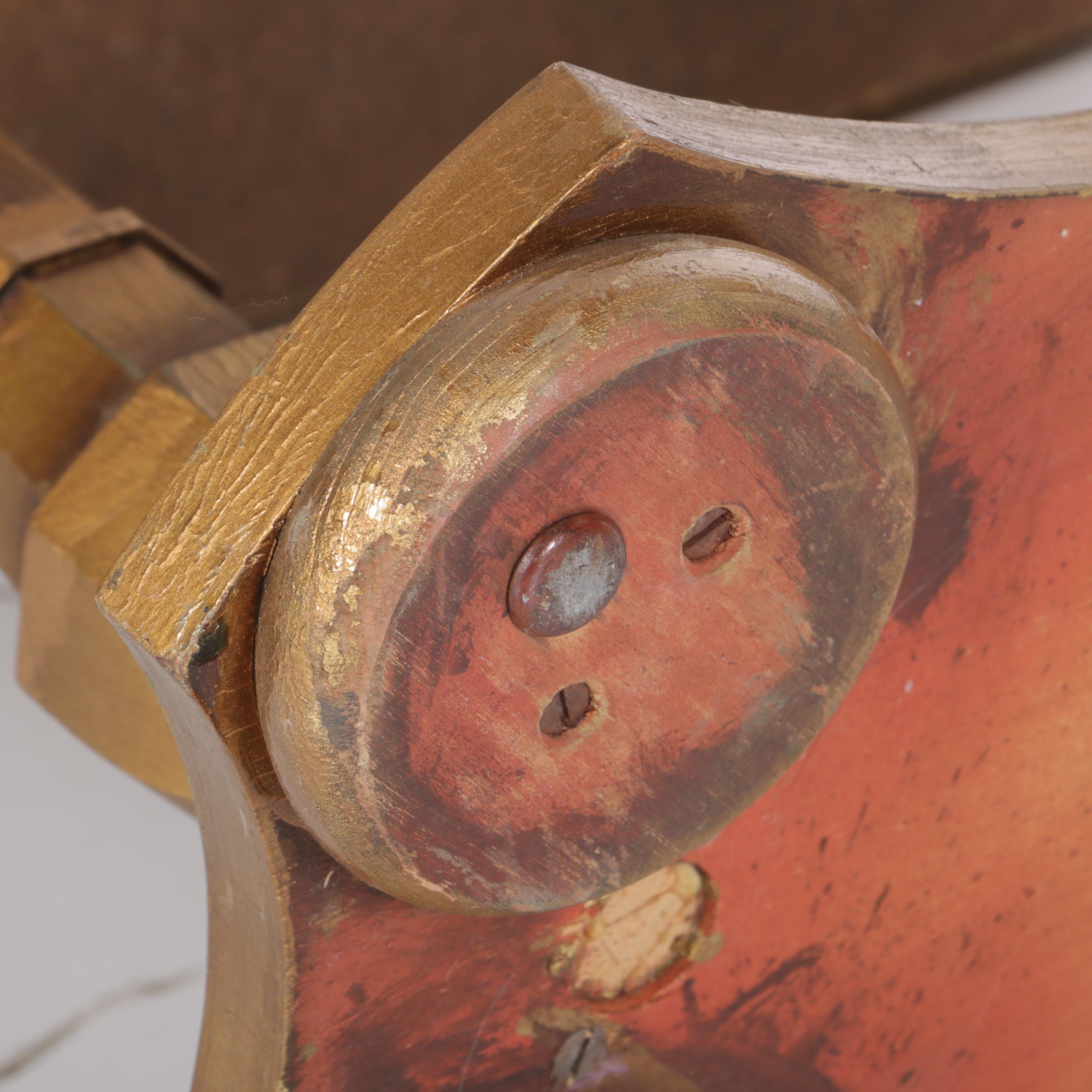 Italian Marble Top Accent Table