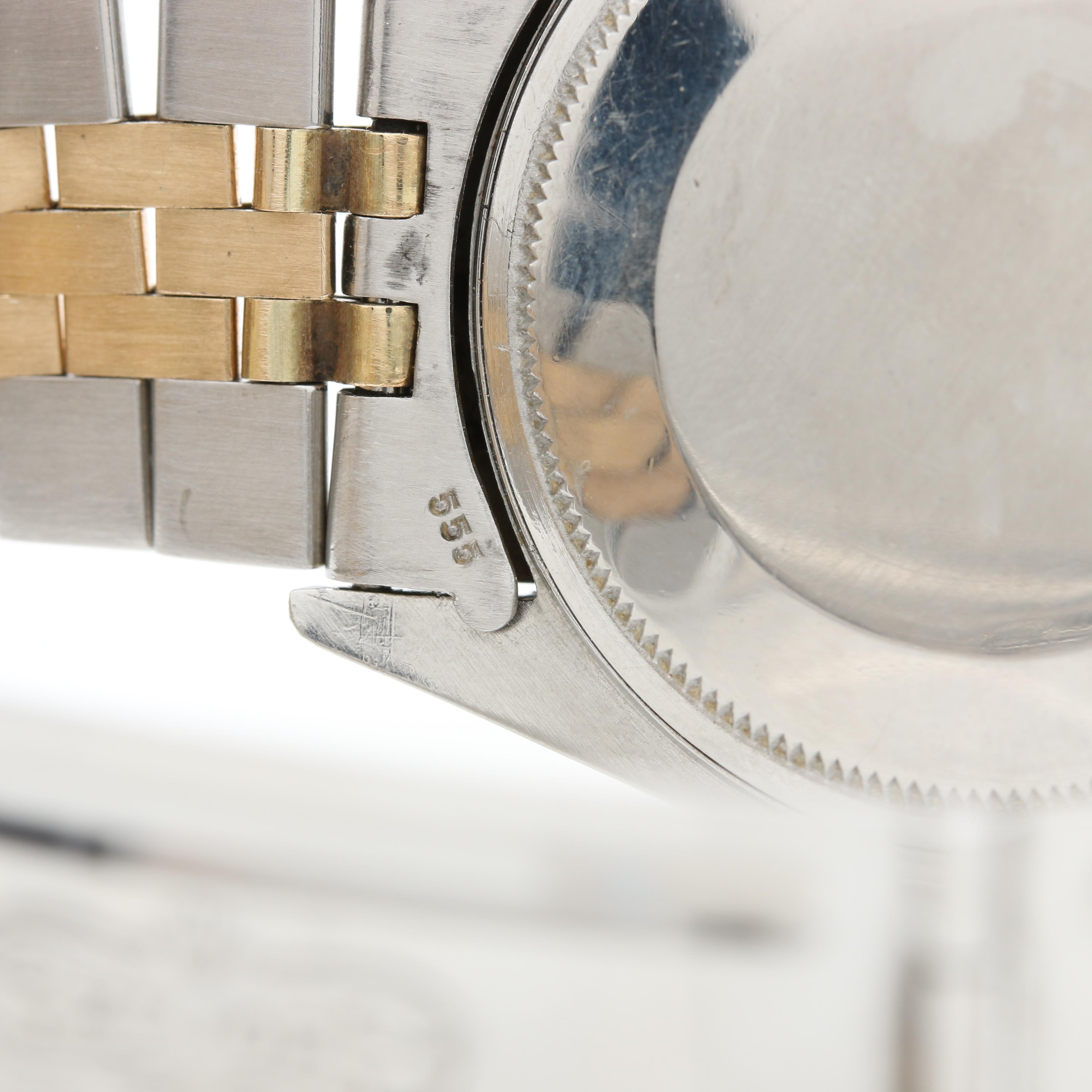 Rolex Oyster Perpetual Datejust Stainless Steel and 14K Yellow Gold Watch