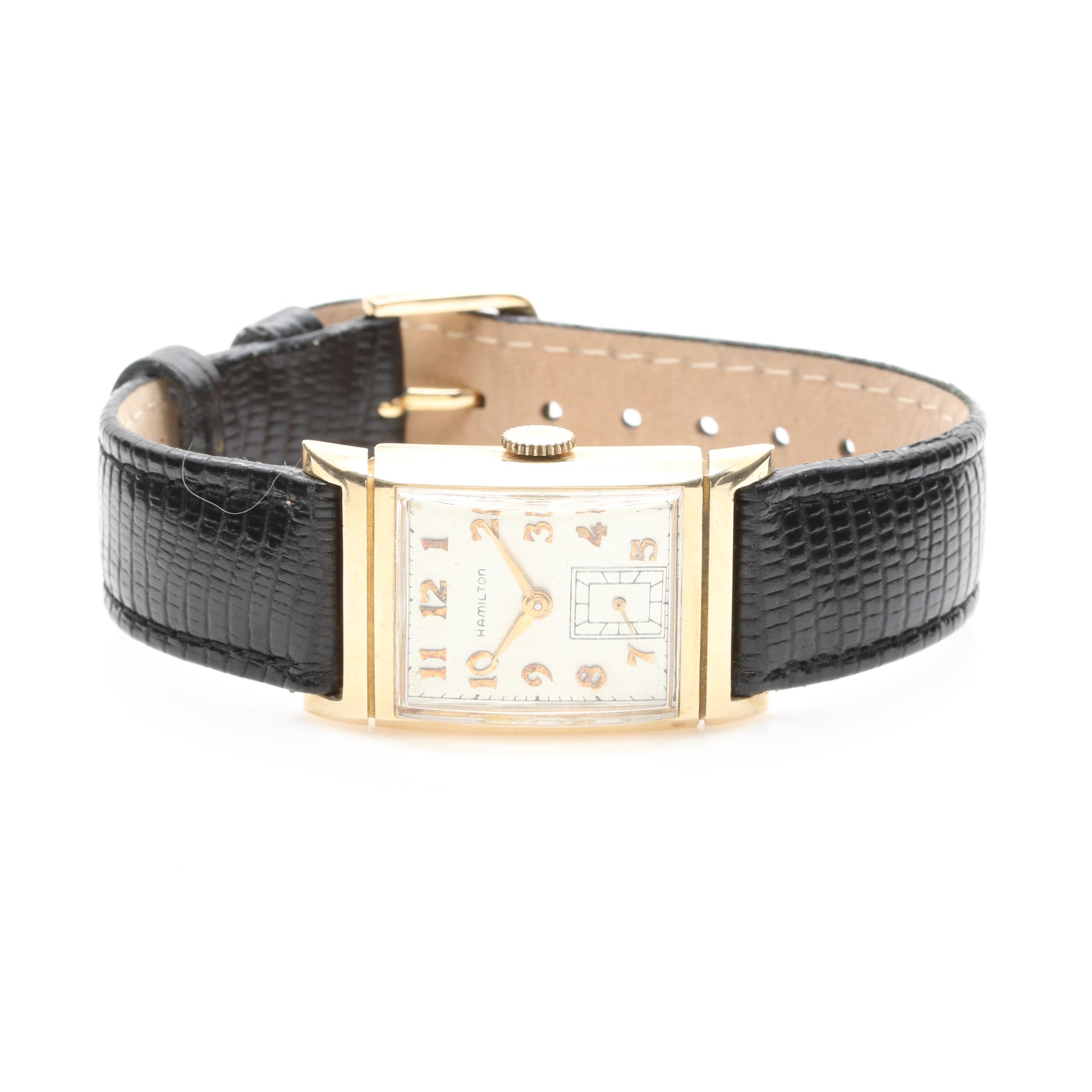 Hamilton 10K Yellow Gold Watch