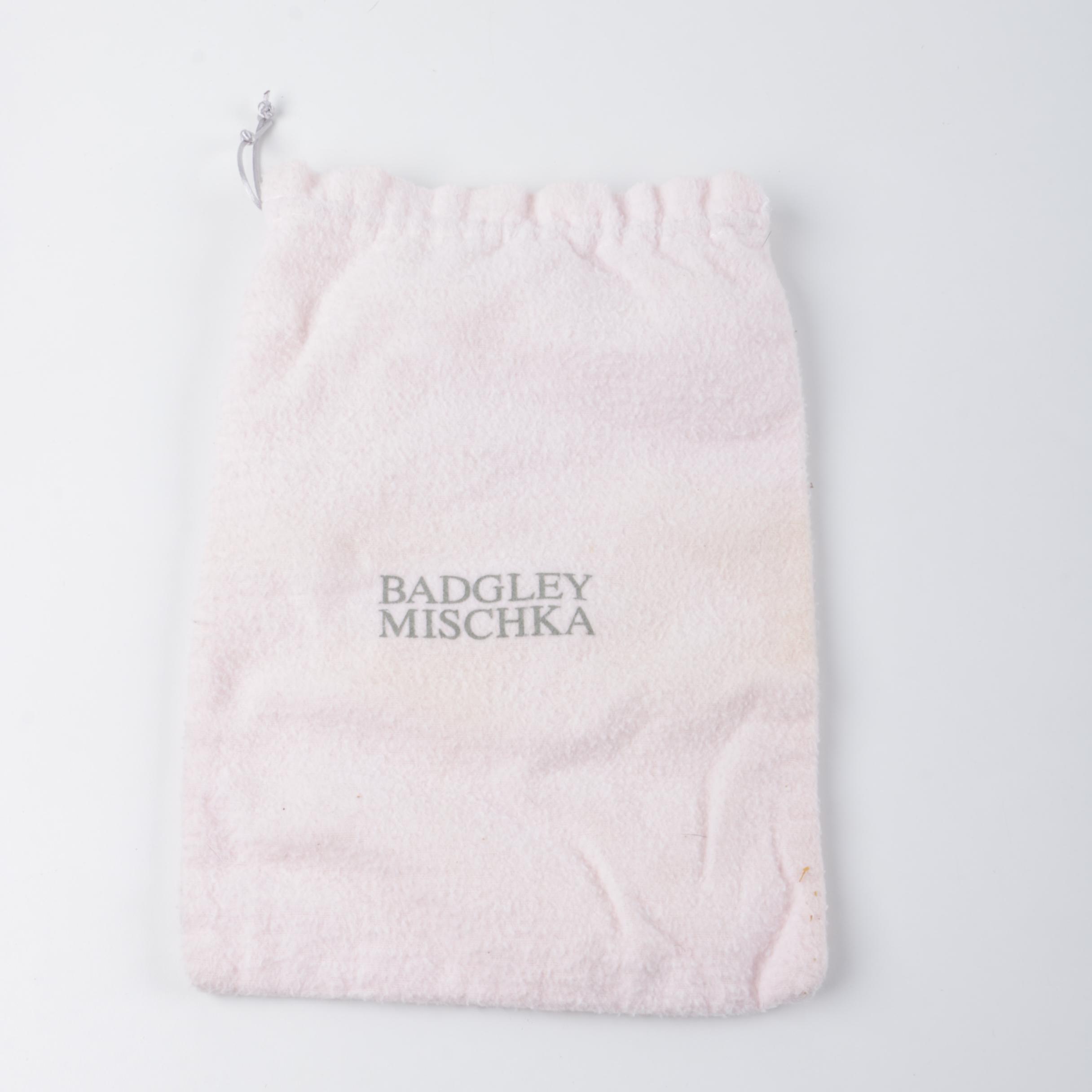 Badgley Mischka Iridescent Sequin Mules