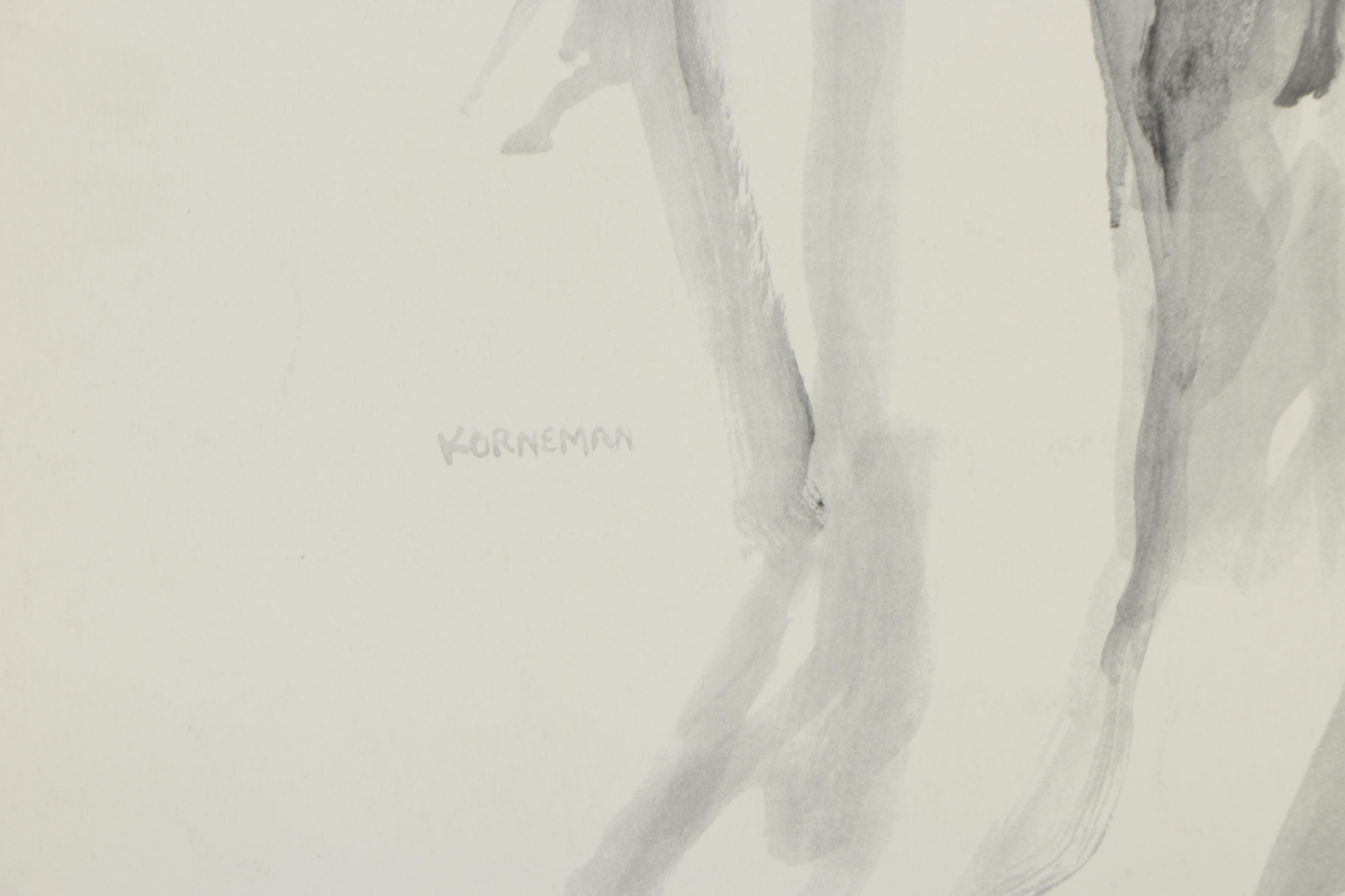 Korneman Halftone Prints of Women's Portraits