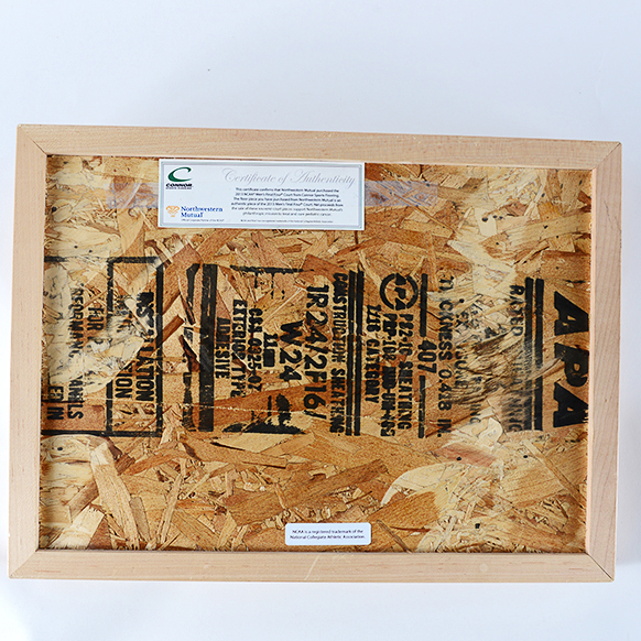 Louisville Cardinals National Champions 2013 Men's Final Four Court Piece