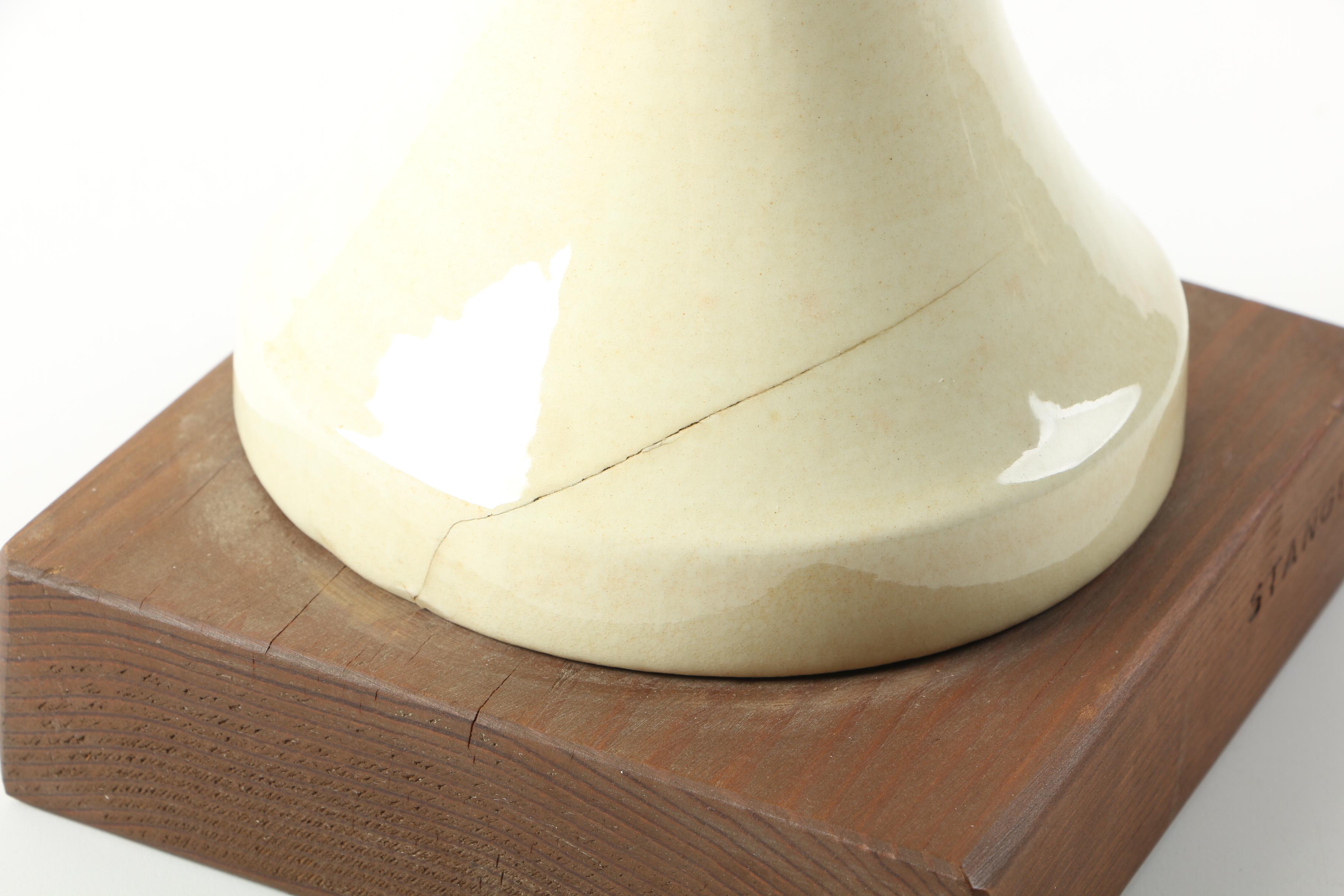 Vintage Hand-Painted Stangl Pottery Ceramic Hat Stand