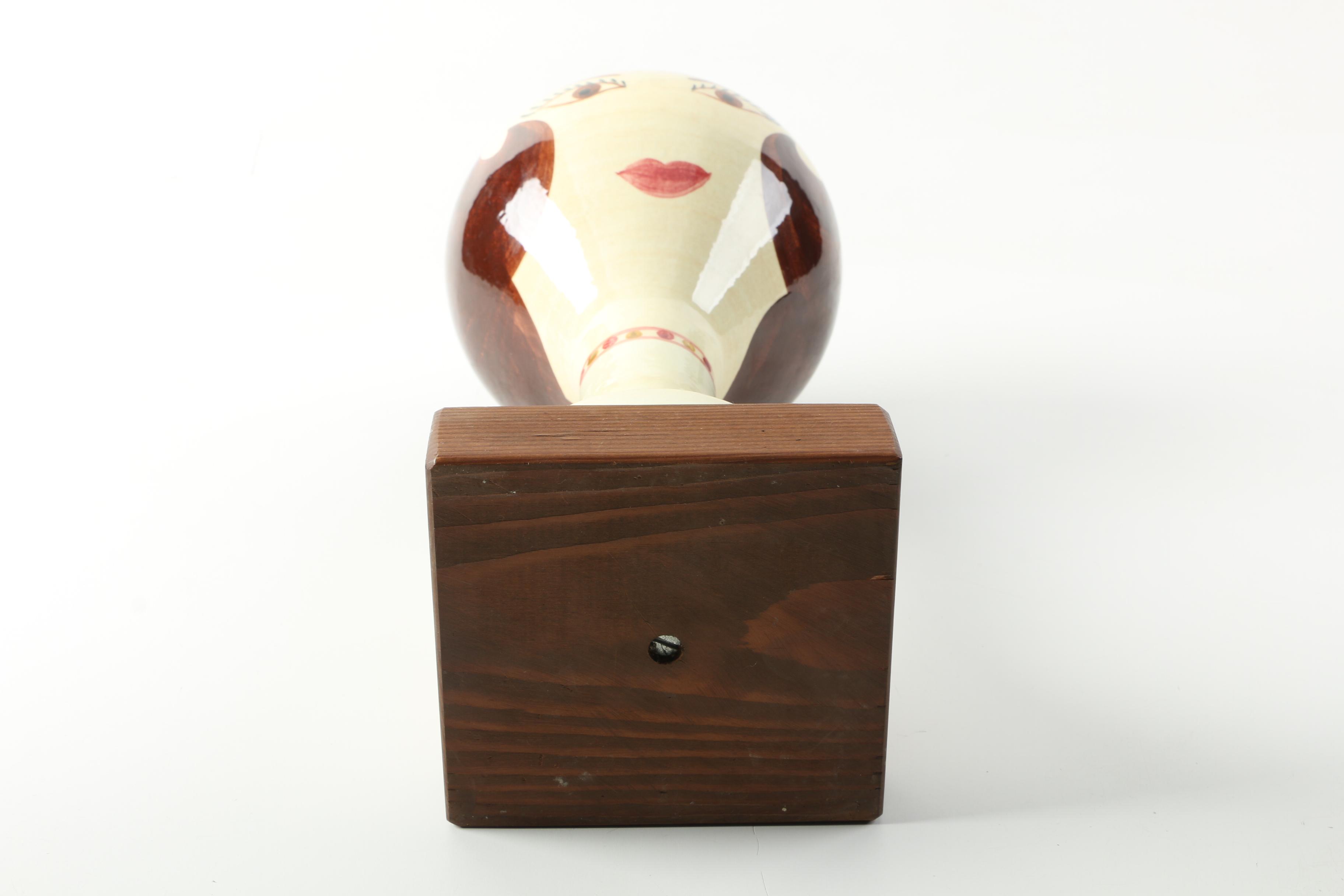 Vintage Hand-Painted Stangl Pottery Ceramic Hat Stand