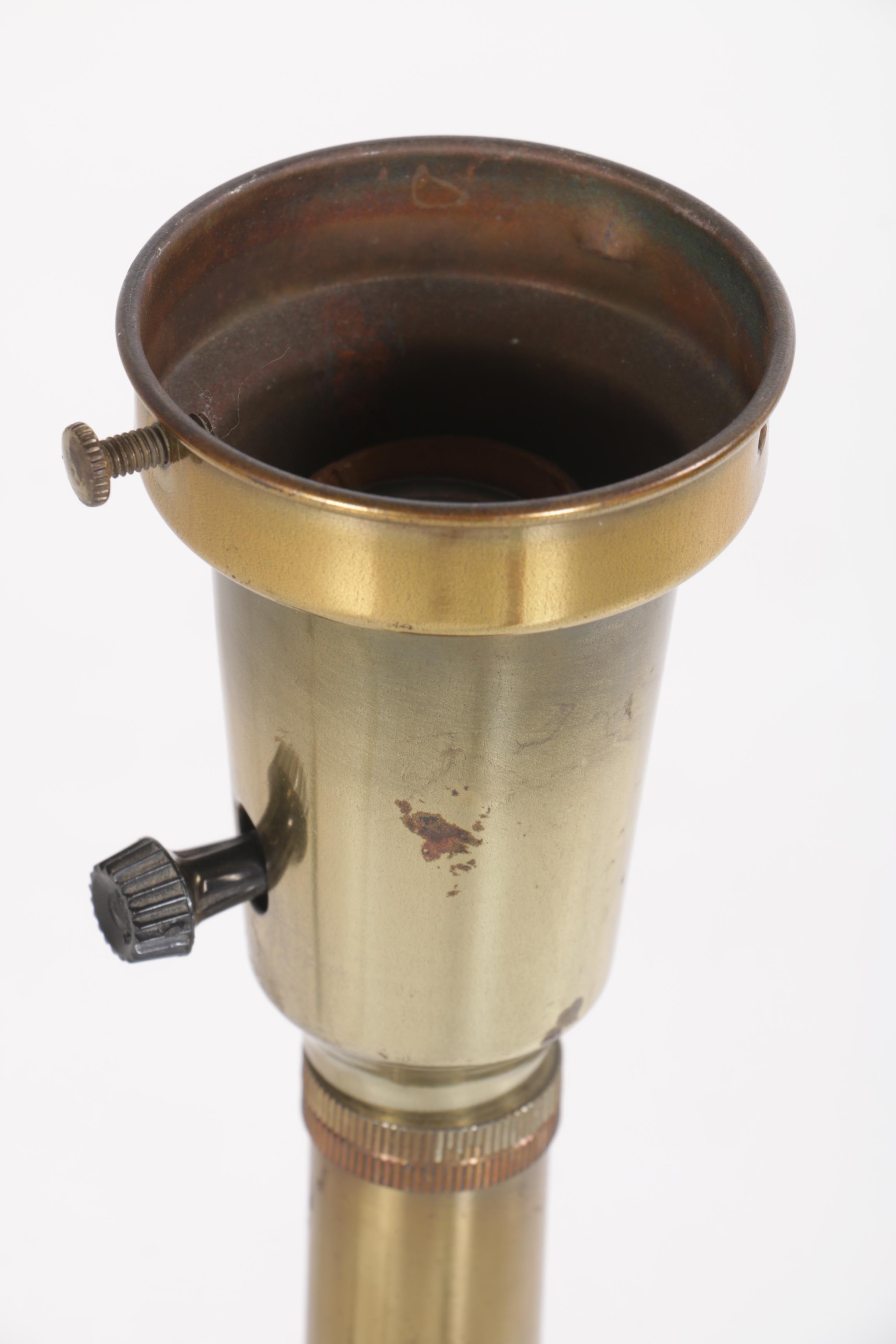 Pair of Vintage Stiffel Ostrich Egg Lamps