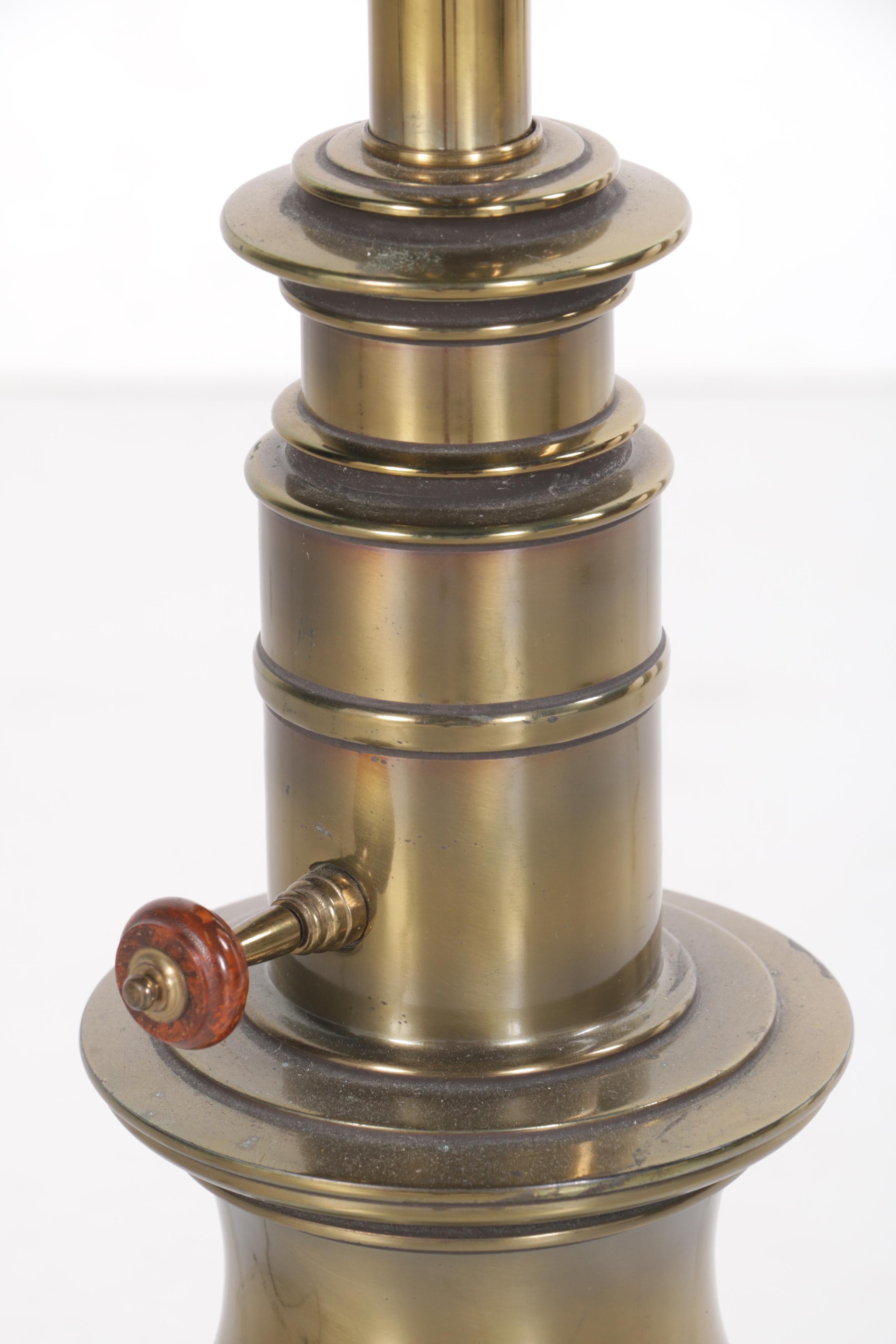 Pair of Vintage Stiffel Ostrich Egg Lamps