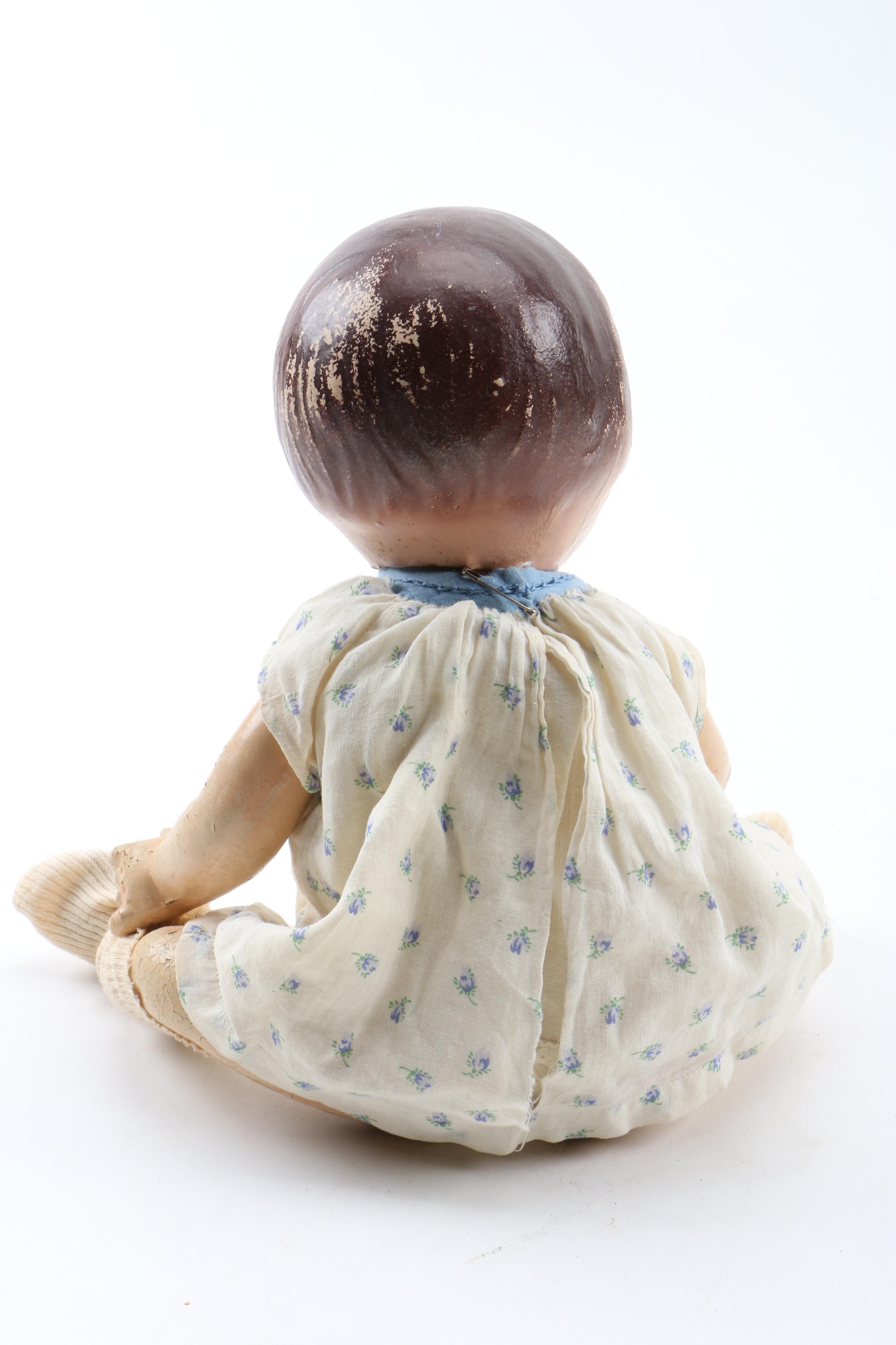 Vintage Ceramic Baby Doll