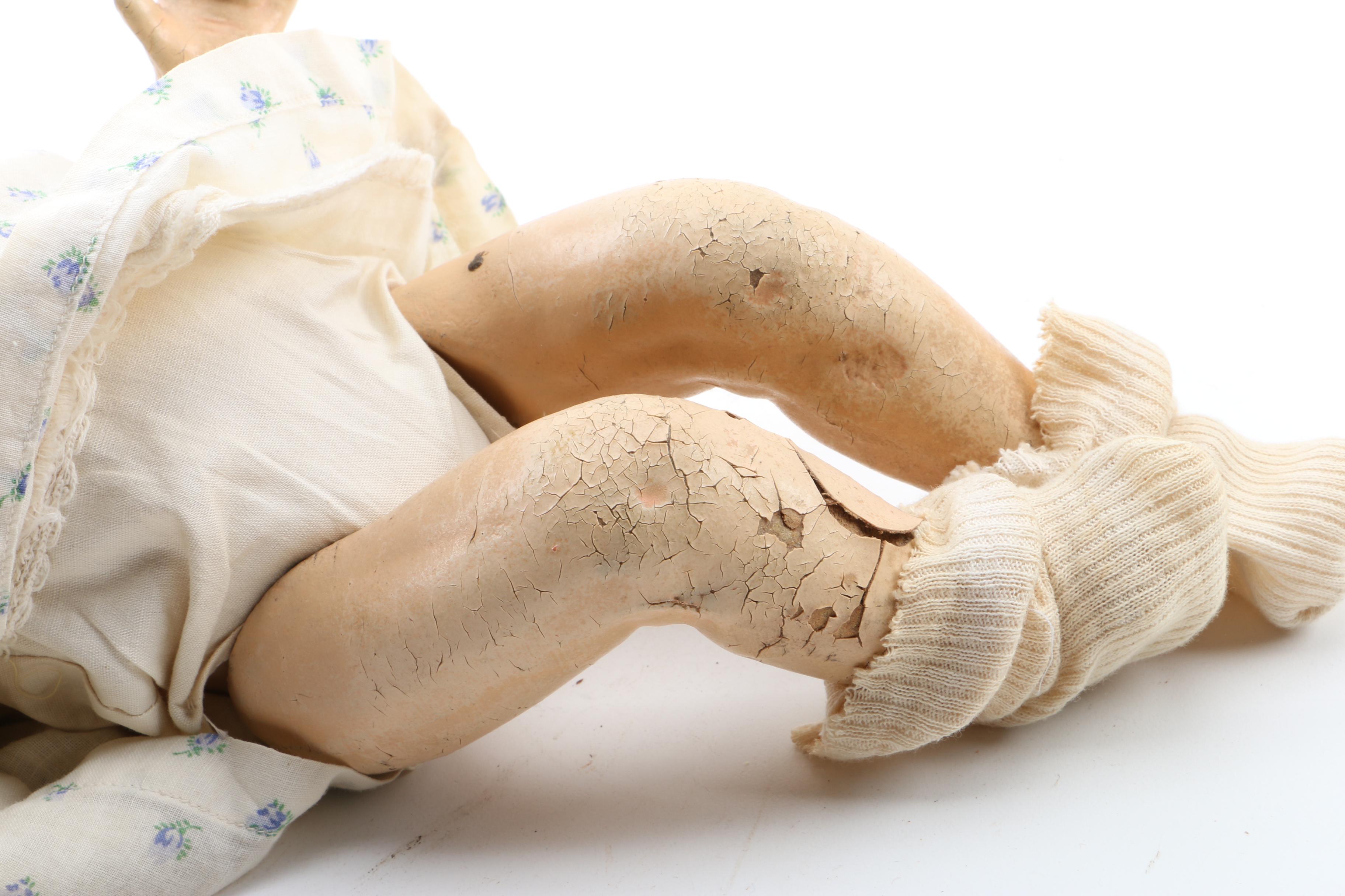 Vintage Ceramic Baby Doll