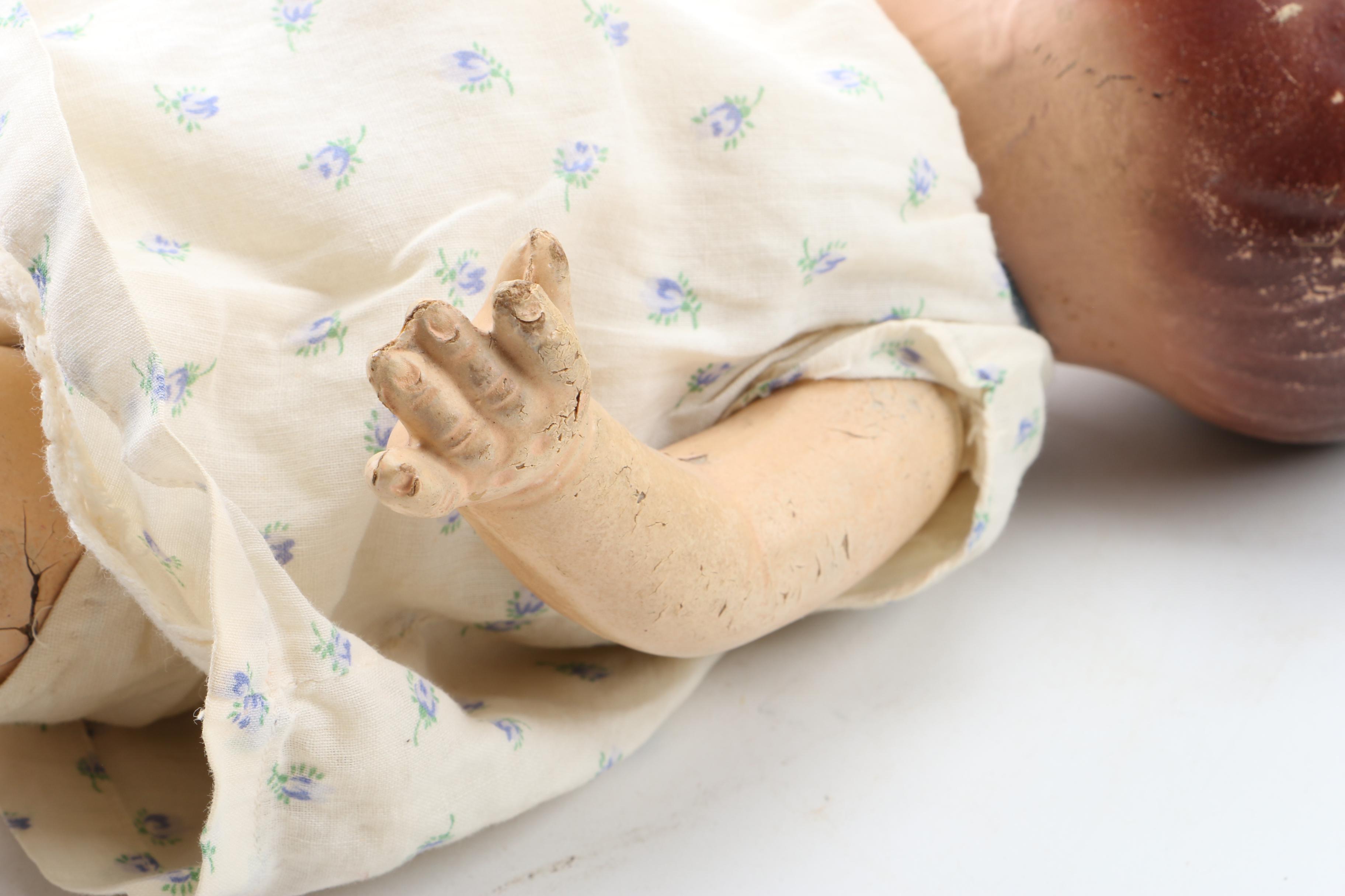 Vintage Ceramic Baby Doll