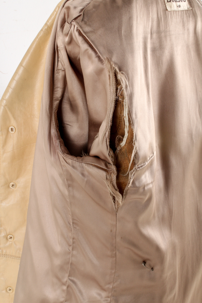 Men's Vintage Lakeland Beige Leather Jacket