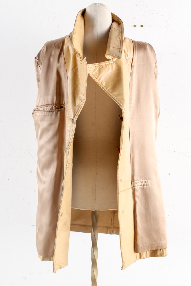 Men's Vintage Lakeland Beige Leather Jacket