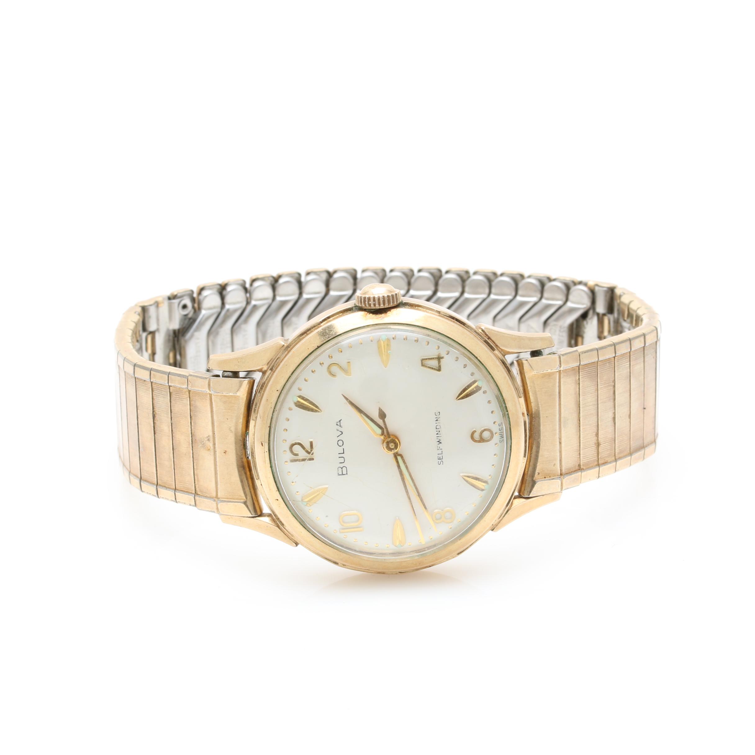 Vintage Bulova 10K Rolled Gold Plated Watch