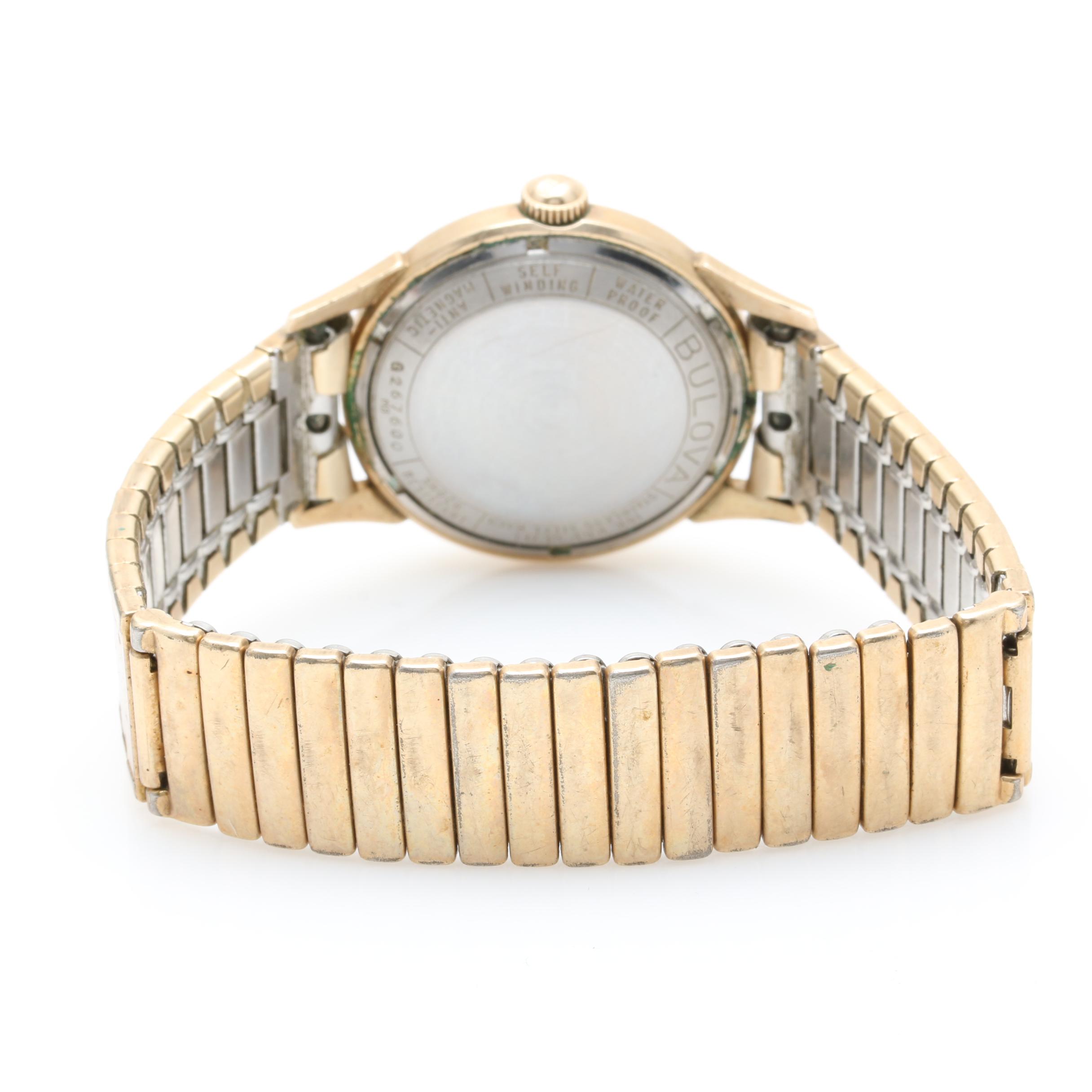 Vintage Bulova 10K Rolled Gold Plated Watch