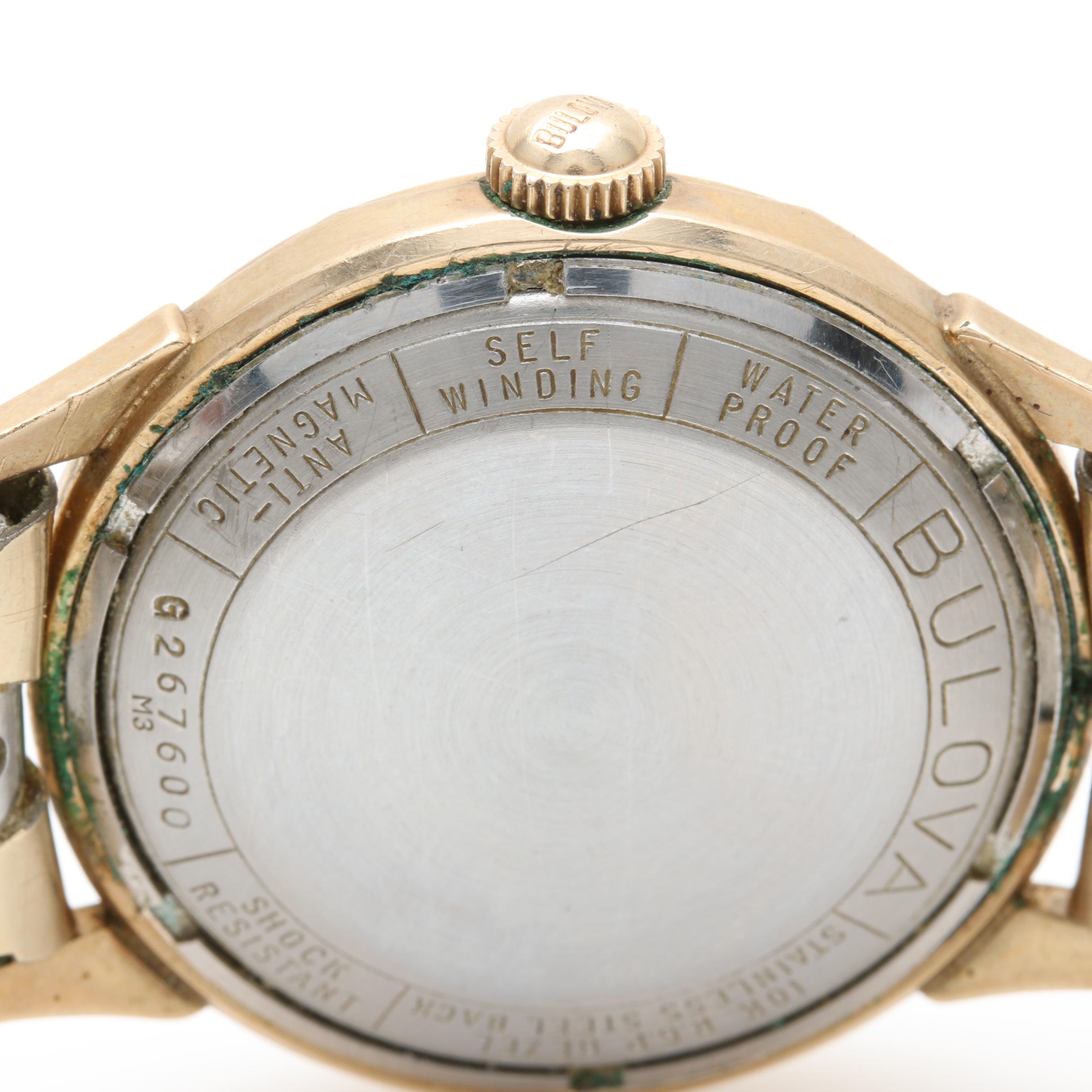 Vintage Bulova 10K Rolled Gold Plated Watch