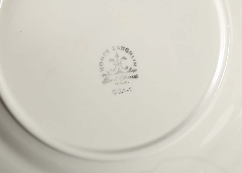 Vintage Homer Laughlin Plates