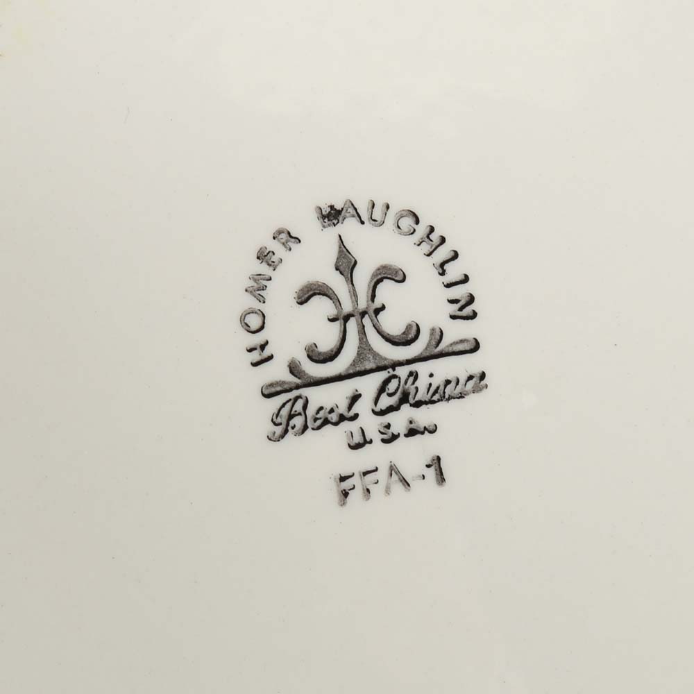 Vintage Homer Laughlin Plates