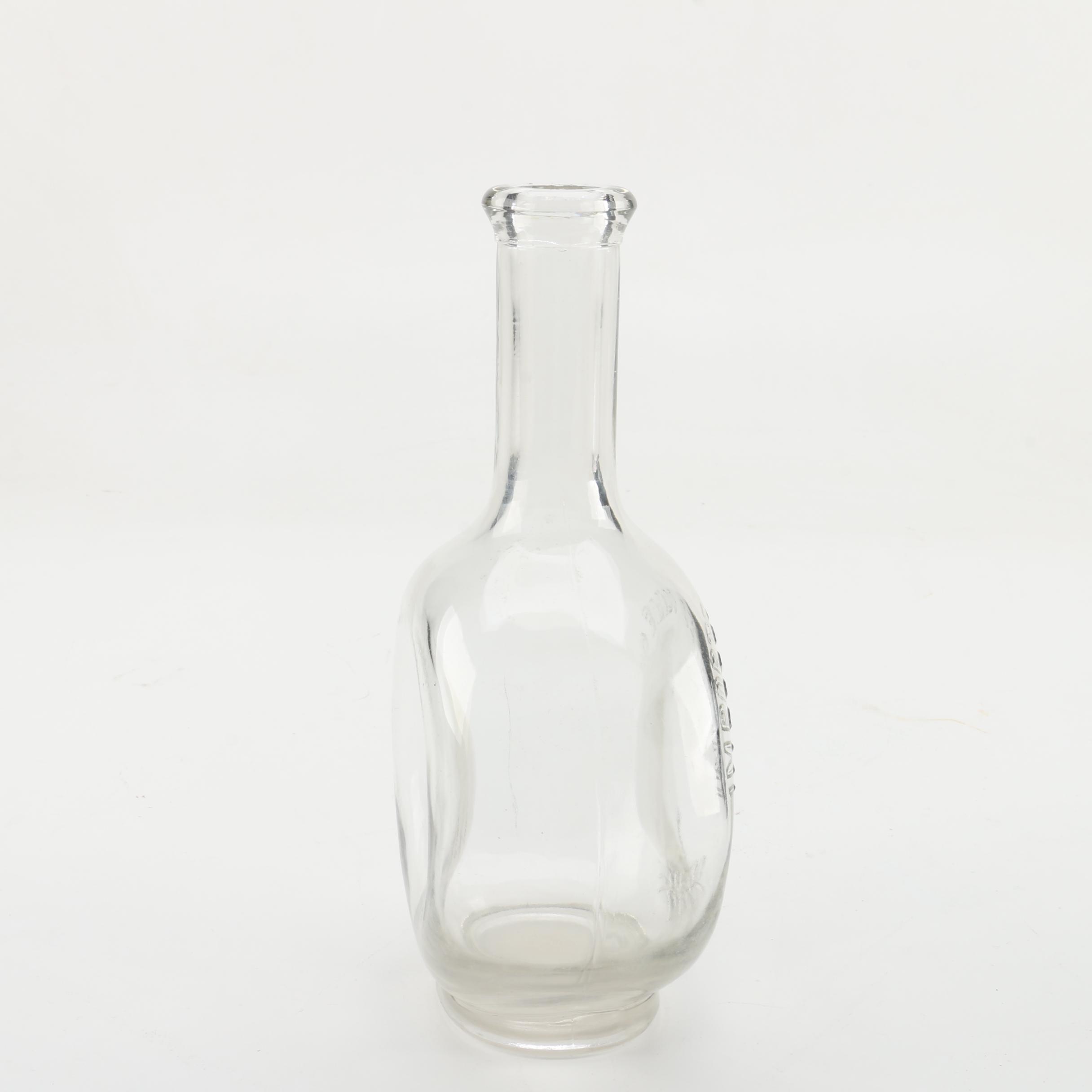 Vintage Glass Olive Oil Bottle