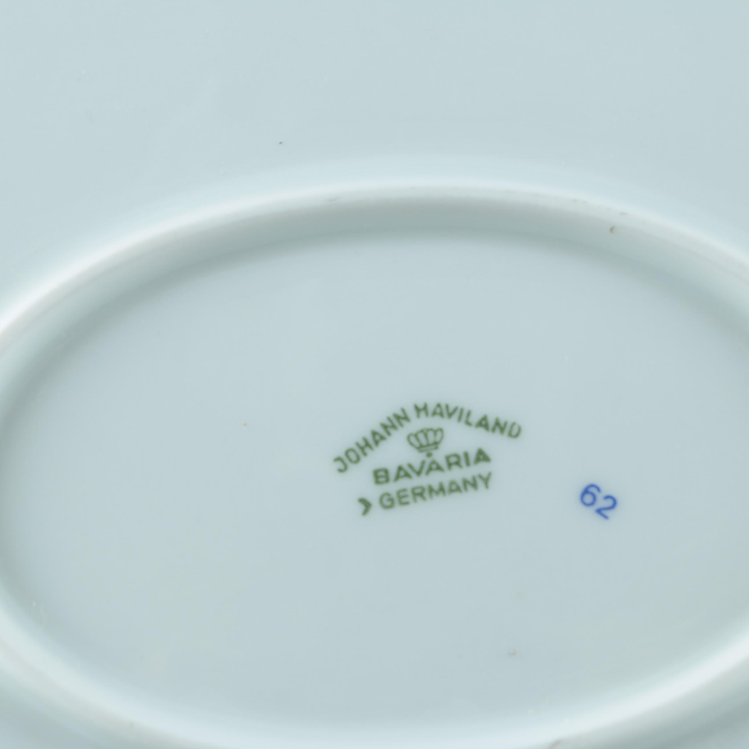Johann Haviland "Blue Garland" Bavarian Porcelain Dinnerware